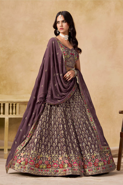 Prisha Light Purple Designer Lehenga Choli