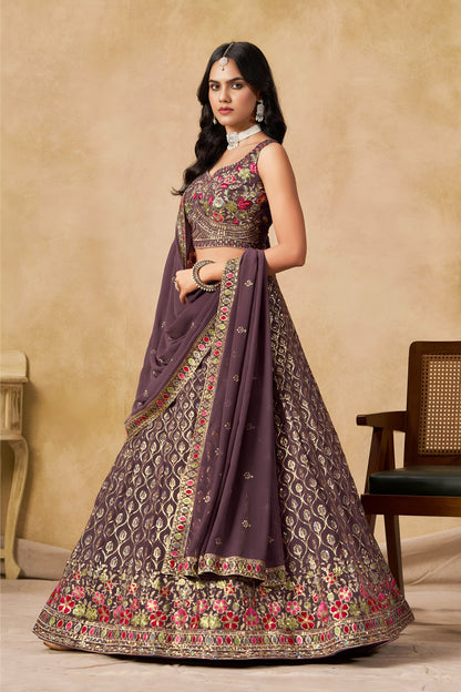 Prisha Light Purple Designer Lehenga Choli