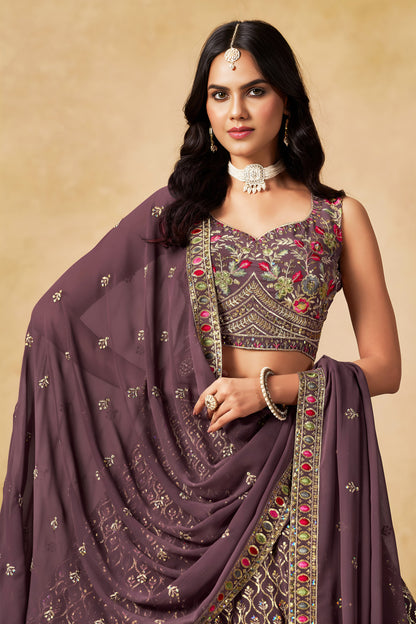 Prisha Light Purple Designer Lehenga Choli