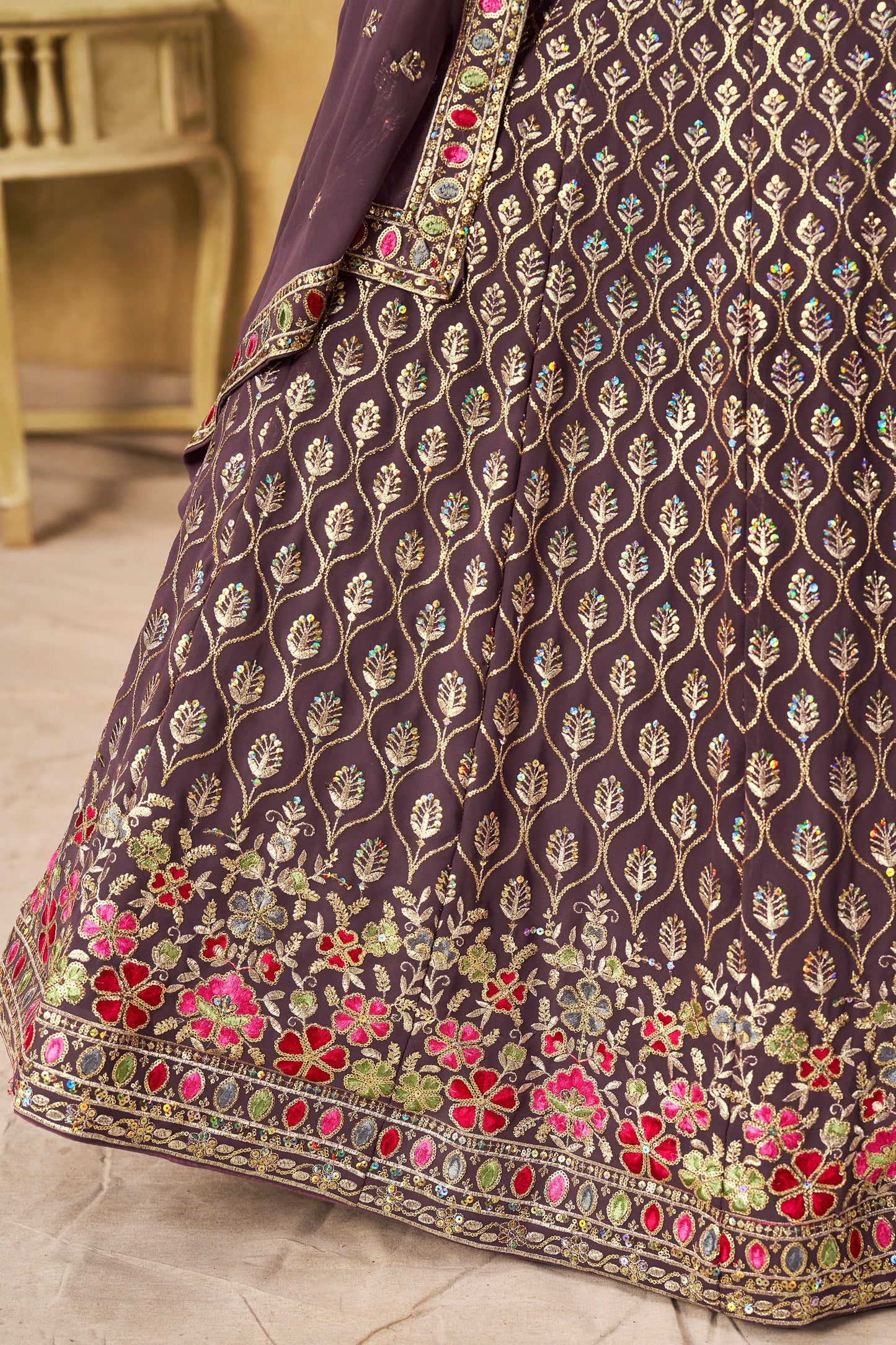 Prisha Light Purple Designer Lehenga Choli