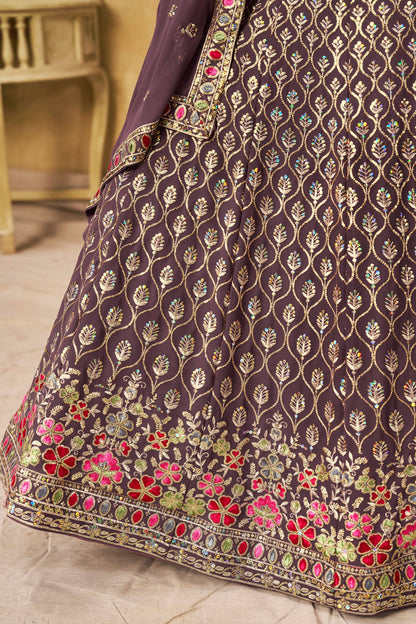Prisha Light Purple Designer Lehenga Choli