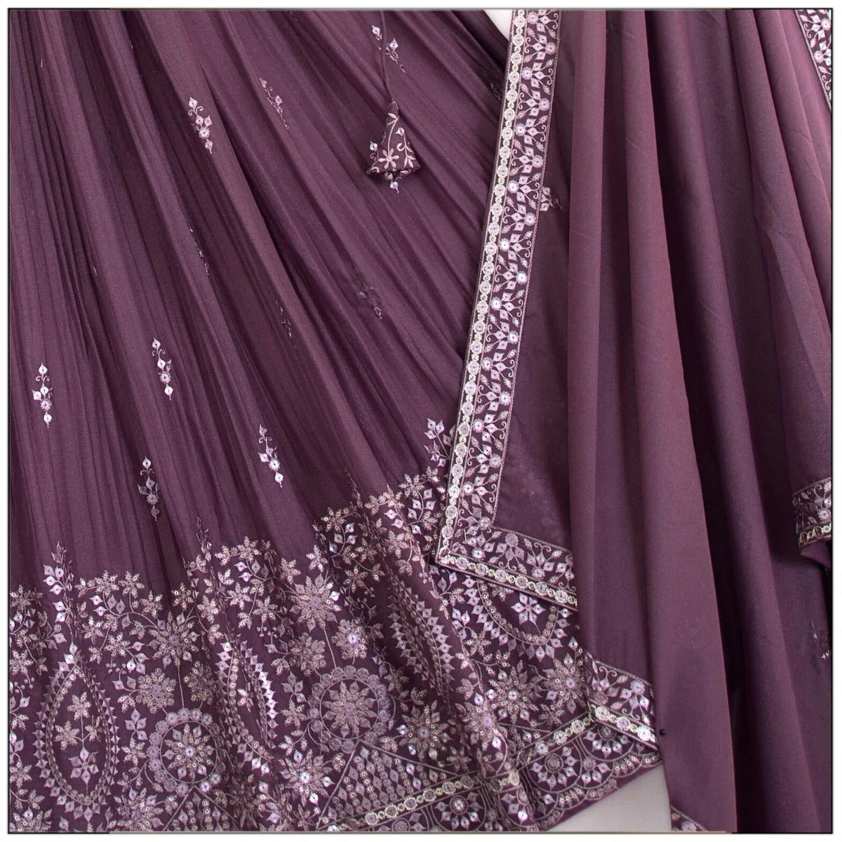 Kavya Rosy Star Faux Georgette Lehenga Choli