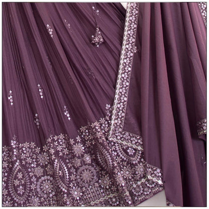 Kavya Rosy Star Faux Georgette Lehenga Choli