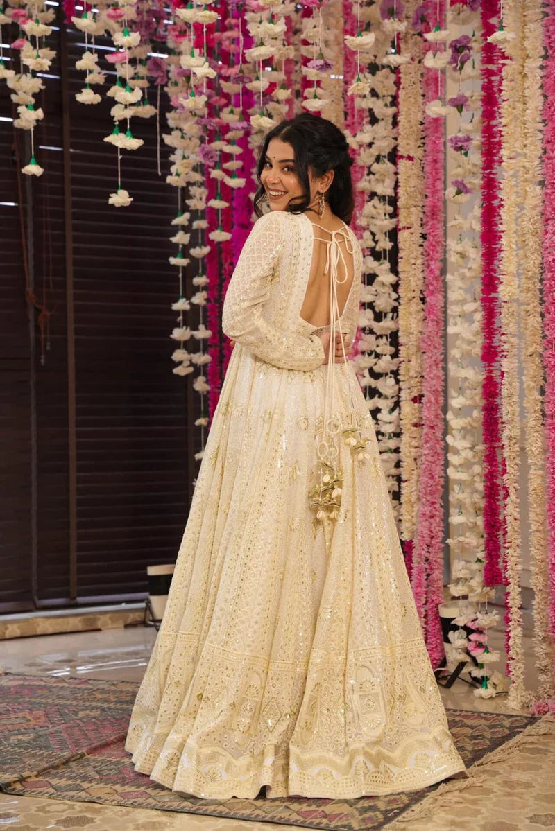 Sitara Embroidered Georgette Anarkali Maxi Set