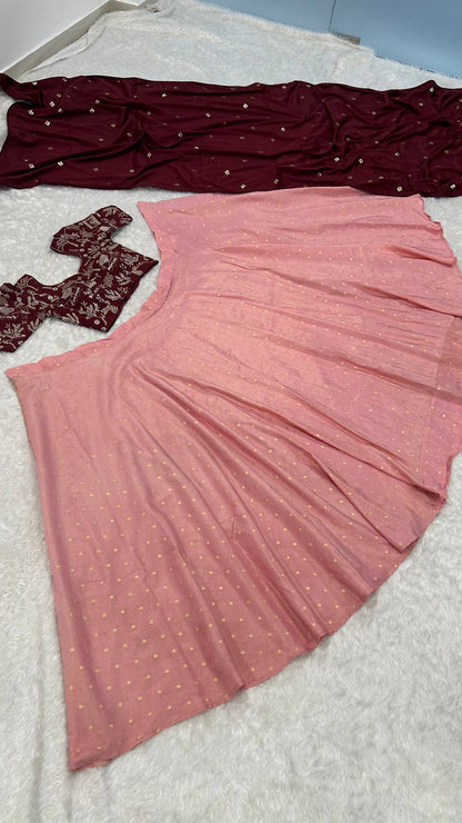 Sowmya Banarasi Zari Silk Lehenga Set