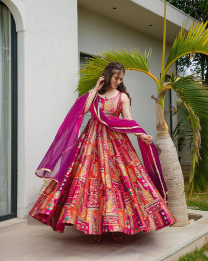 Royal Elegance Anarkali Gown