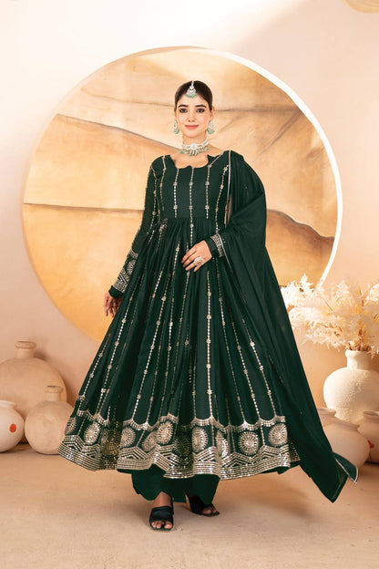 Inaaya’s Luxe Flow Premium Georgette Anarkali Set
