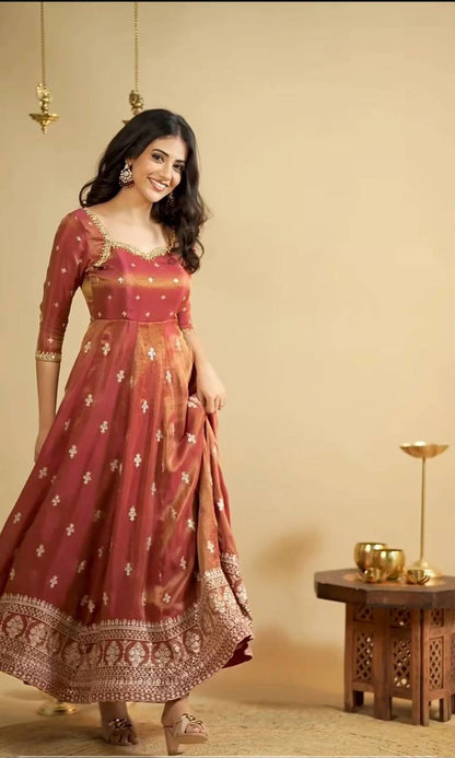 Ira Cosmo Premium Anarkali Suit Set