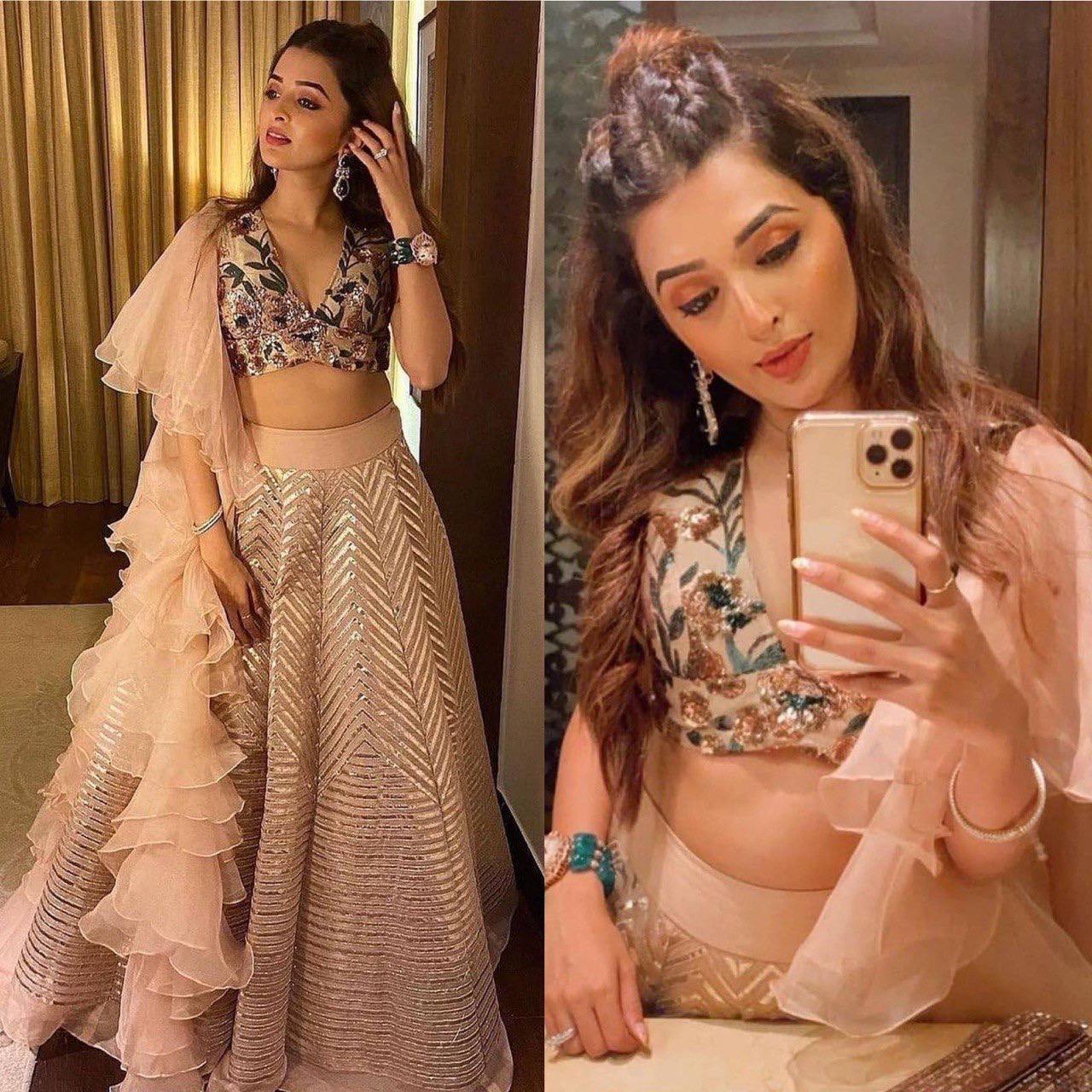 Kaveri Kasturi Silk Lehenga Set