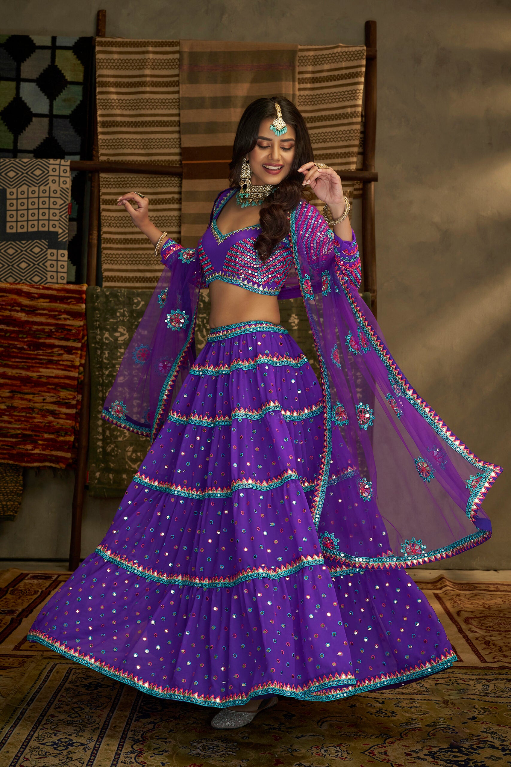 Majestic Manjari Georgette Shringar Lehengha Choli