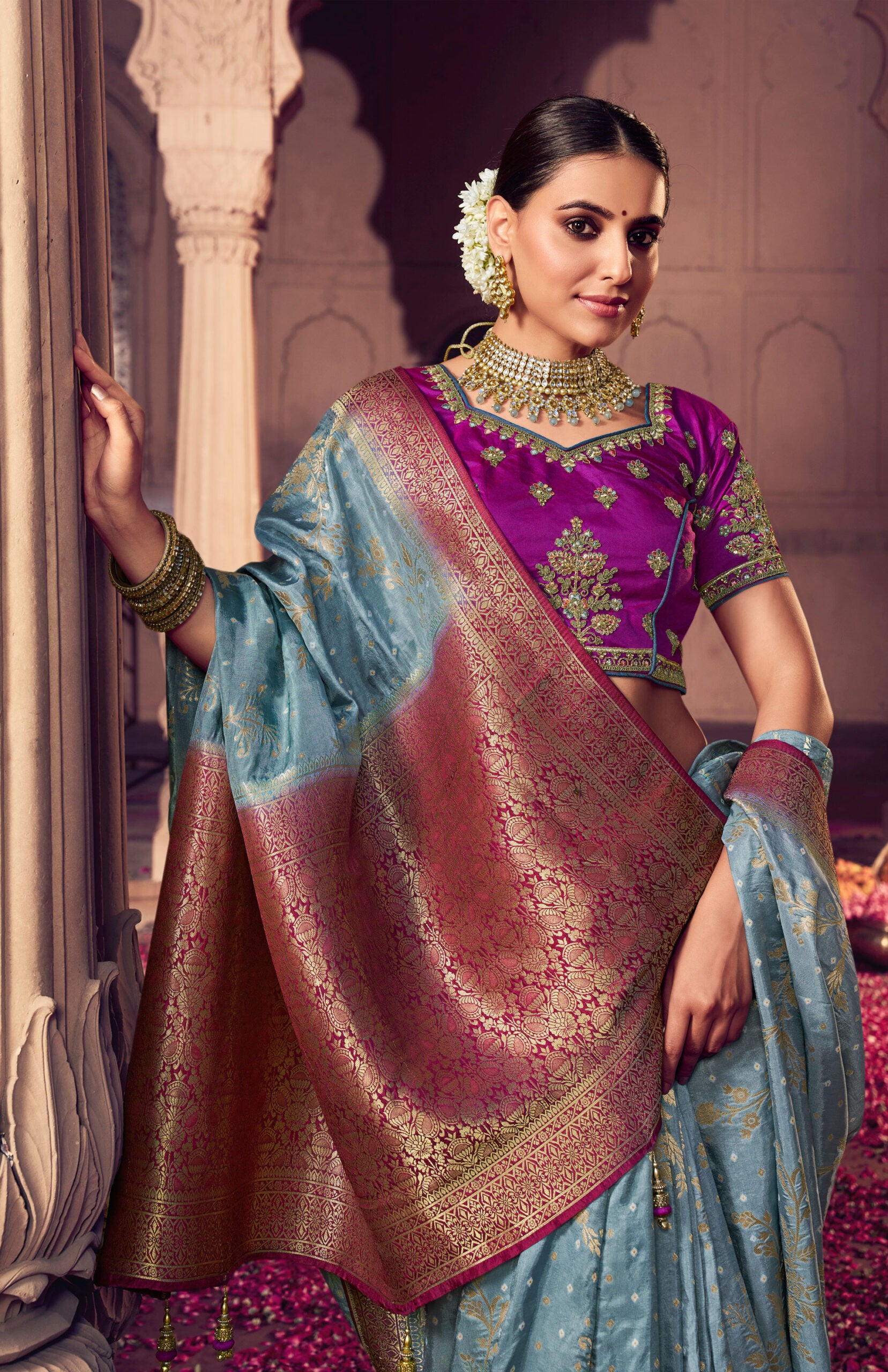 Kairali Krithi - Kerala's Creations Dolla Silk Saree