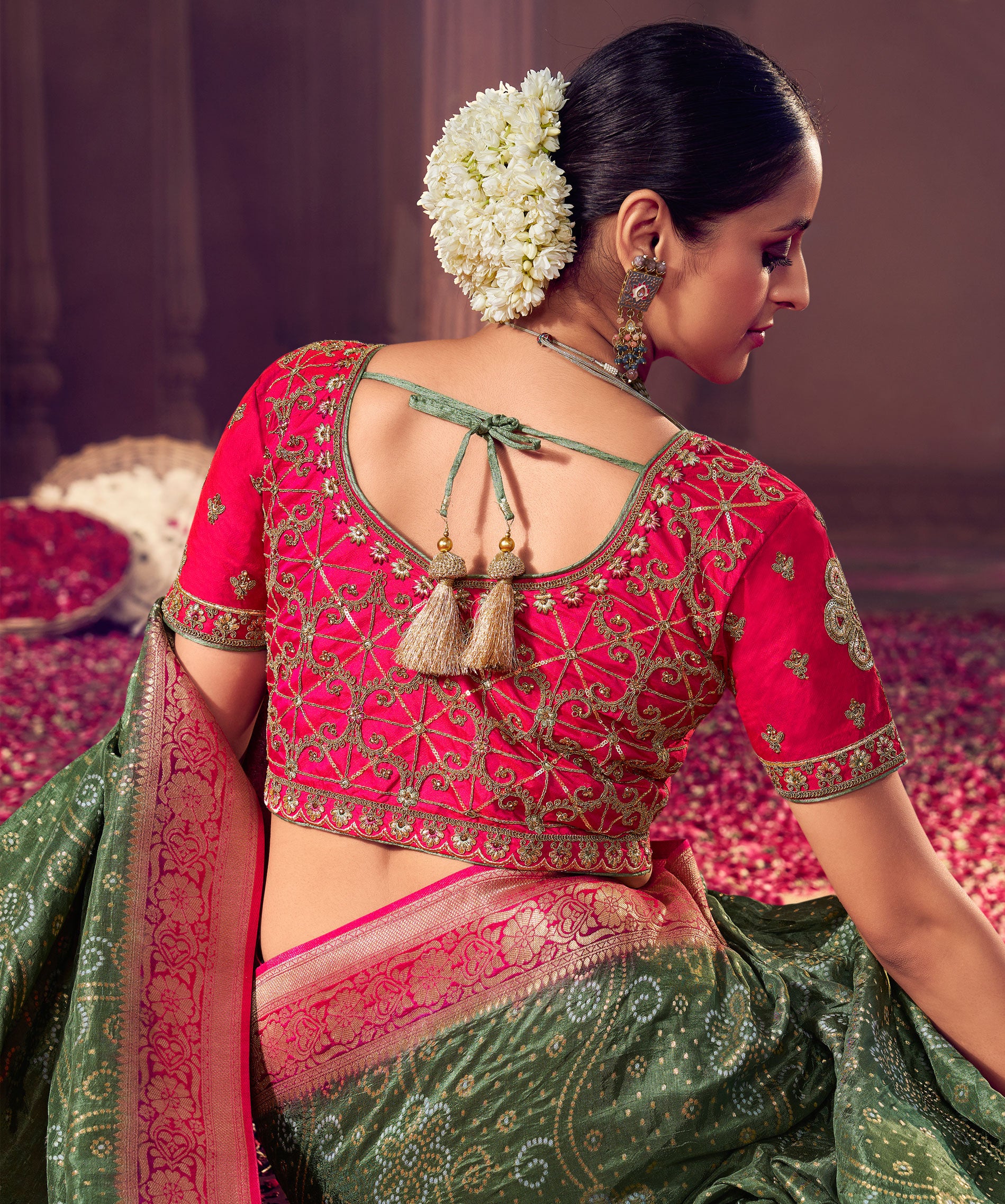 Swarna Surabhi - Golden Fragrance Dolla Silk Saree