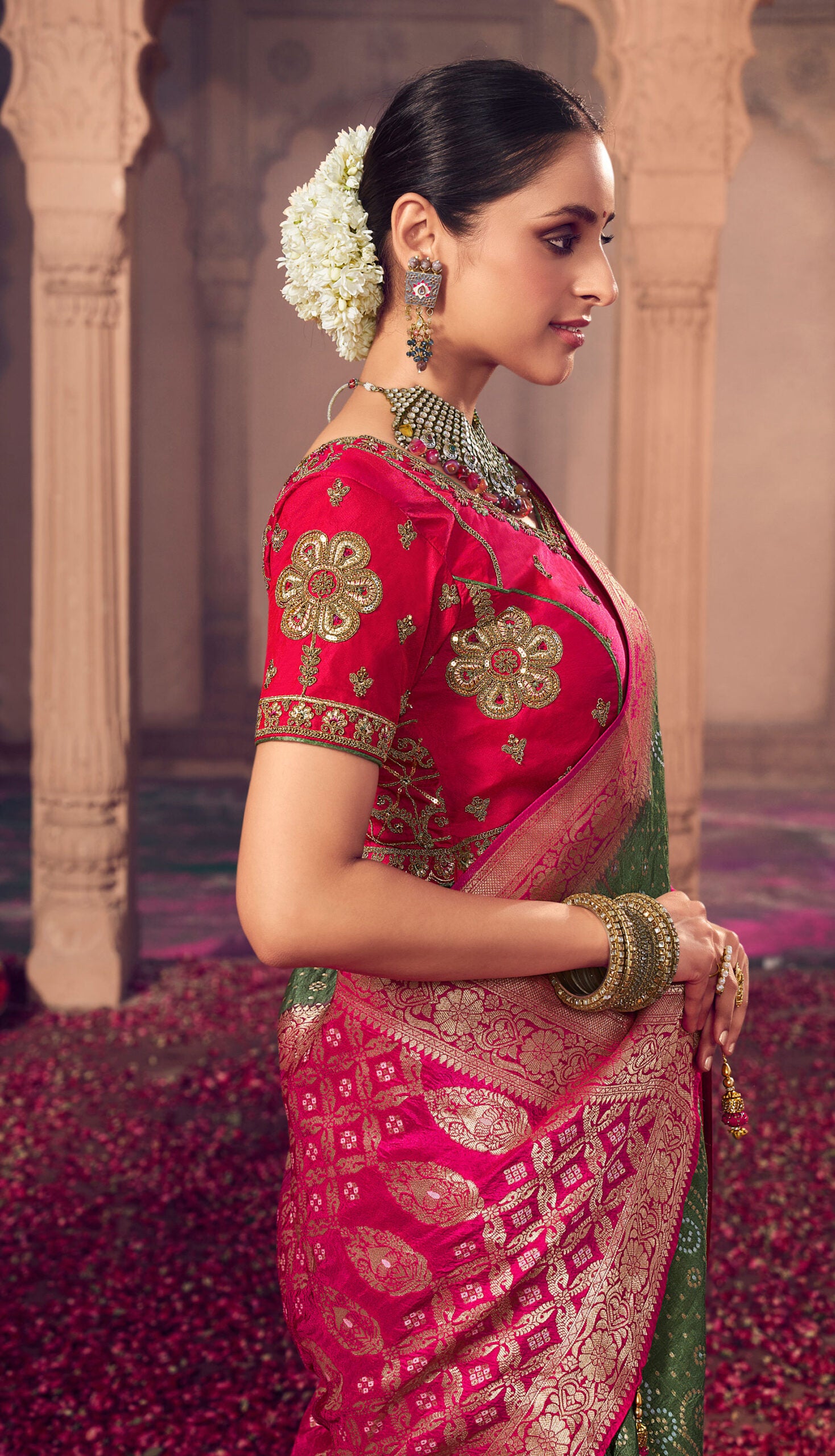 Swarna Surabhi - Golden Fragrance Dolla Silk Saree