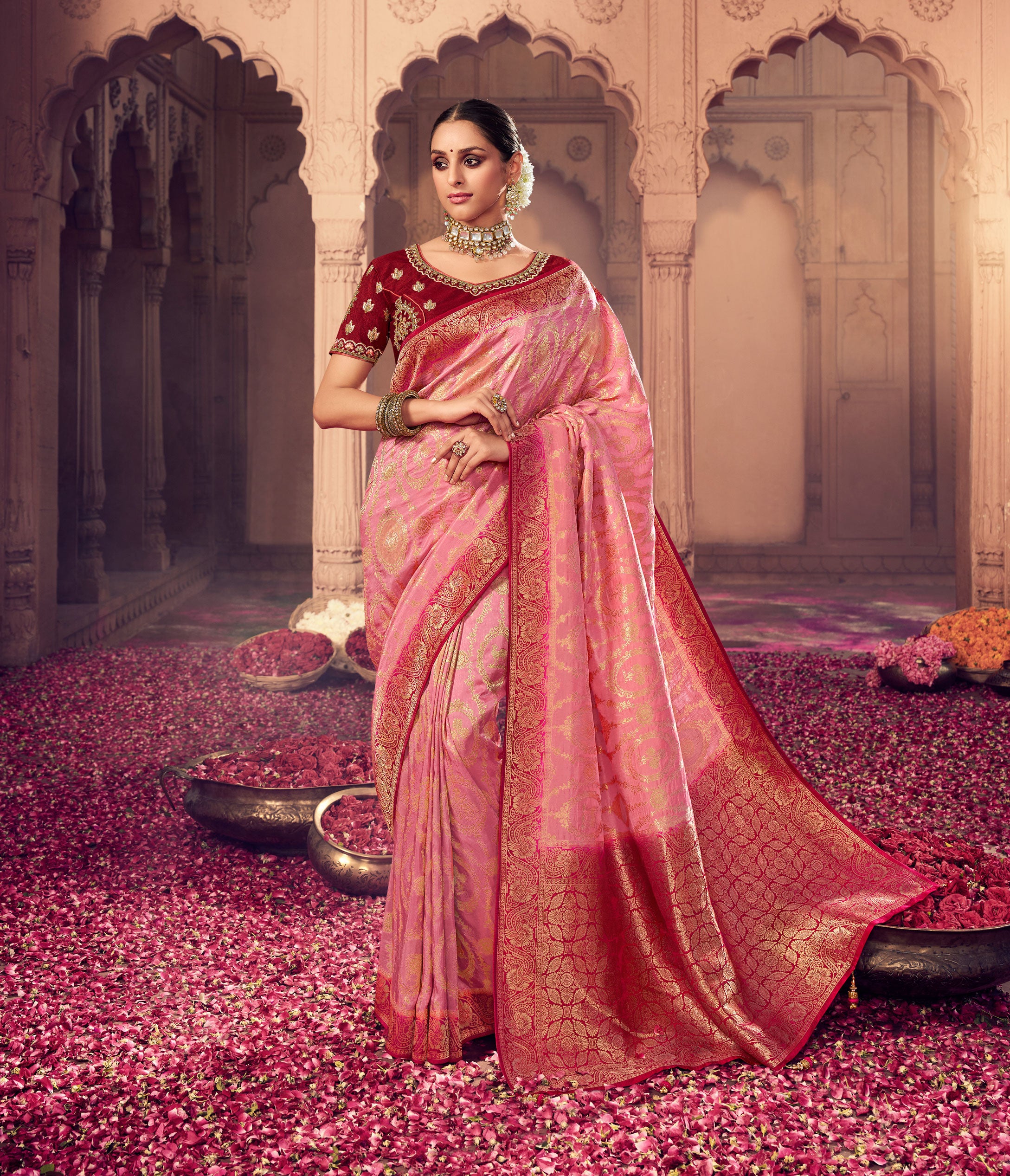 Meenakshi Malai - Meenakshi's Garland Dolla Silk