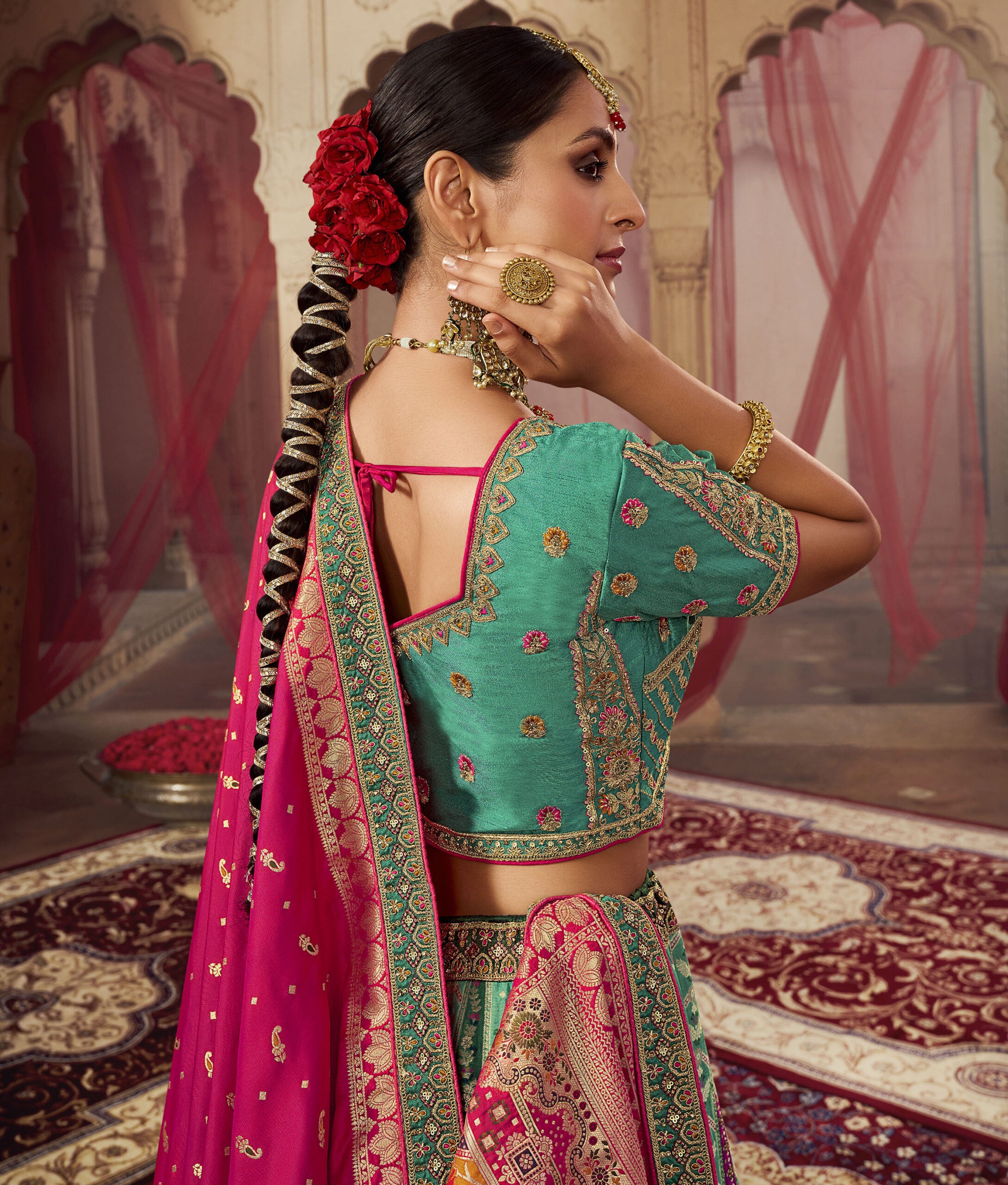 Vasant Rani Elegance Banarasi Silk Lehengha Choli