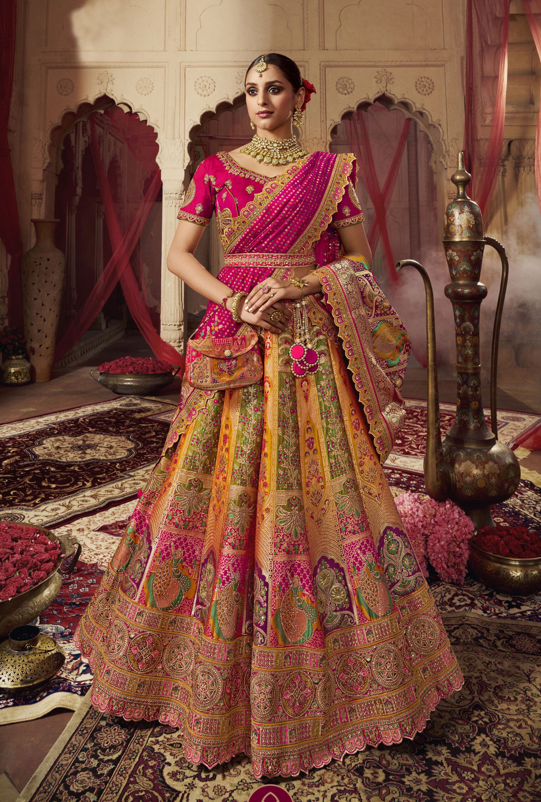 Kumari Kanak Royal Banarasi Silk Lehengha Choli