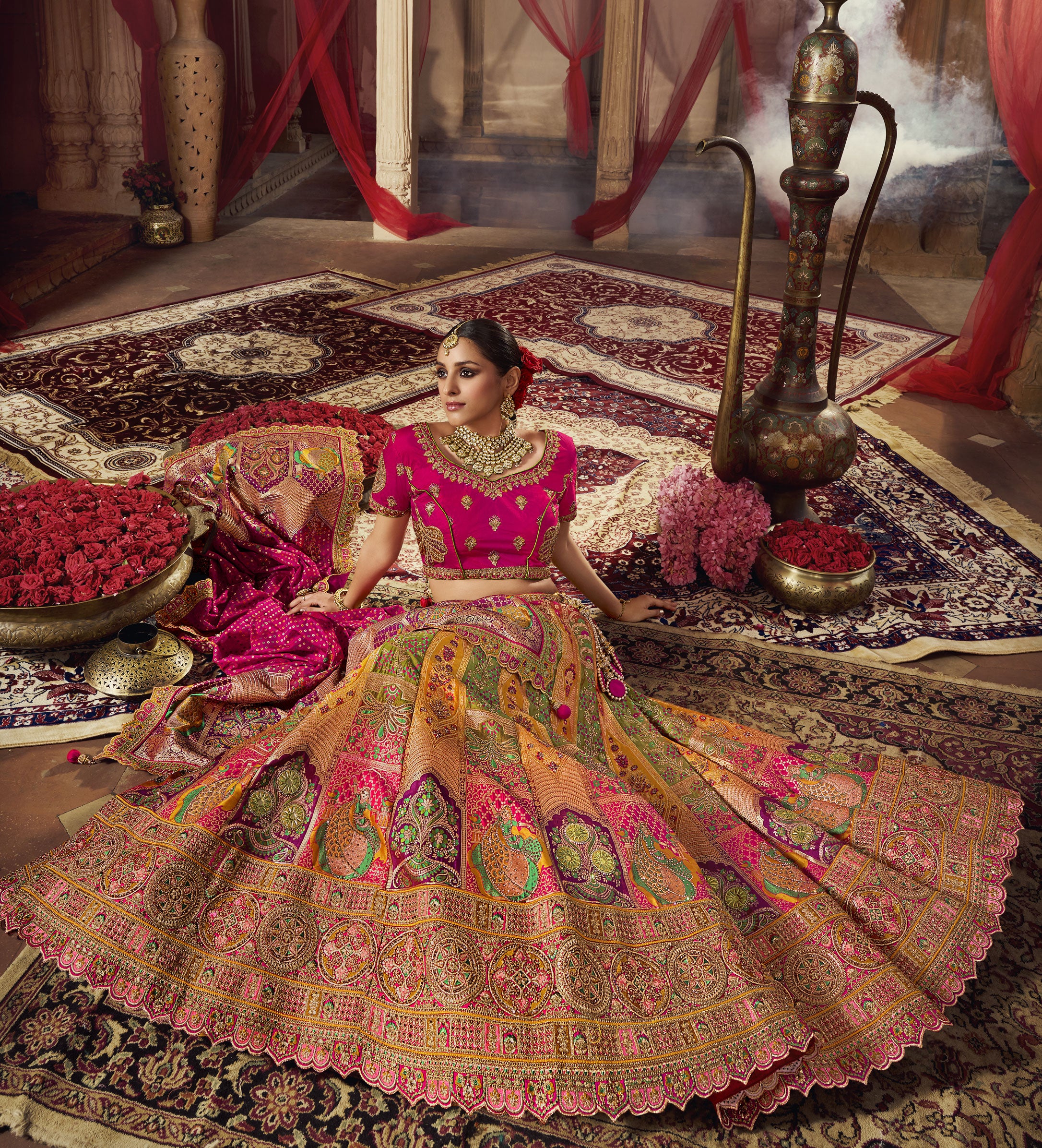 Kumari Kanak Royal Banarasi Silk Lehengha Choli