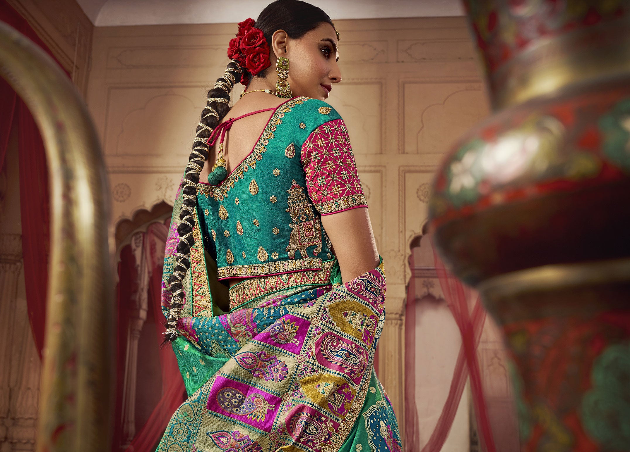 Saubhagya Banarasi Silk Lehengha Choli