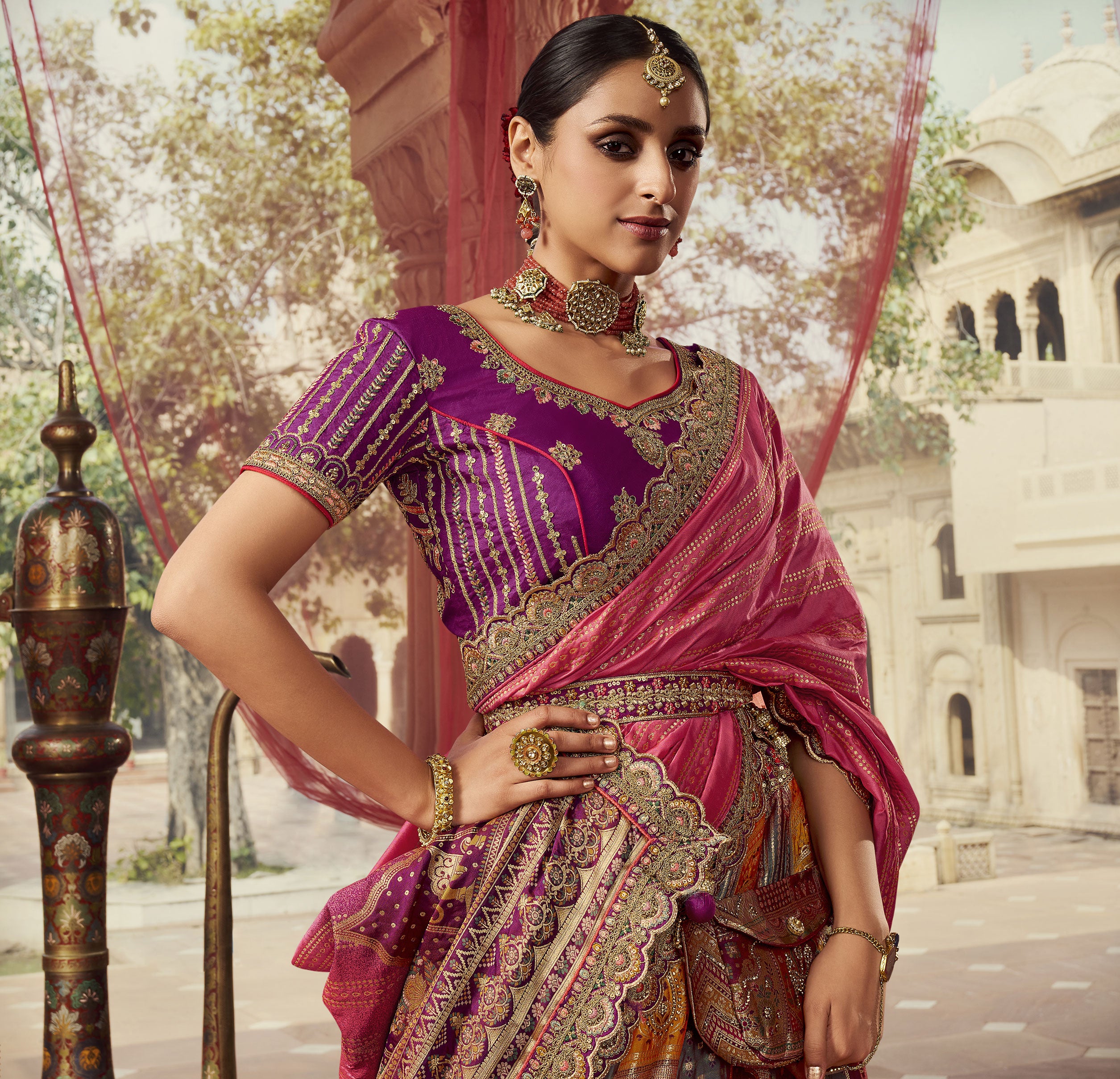 Varsha Rani Elegance Banarasi Silk Lehengha Choli