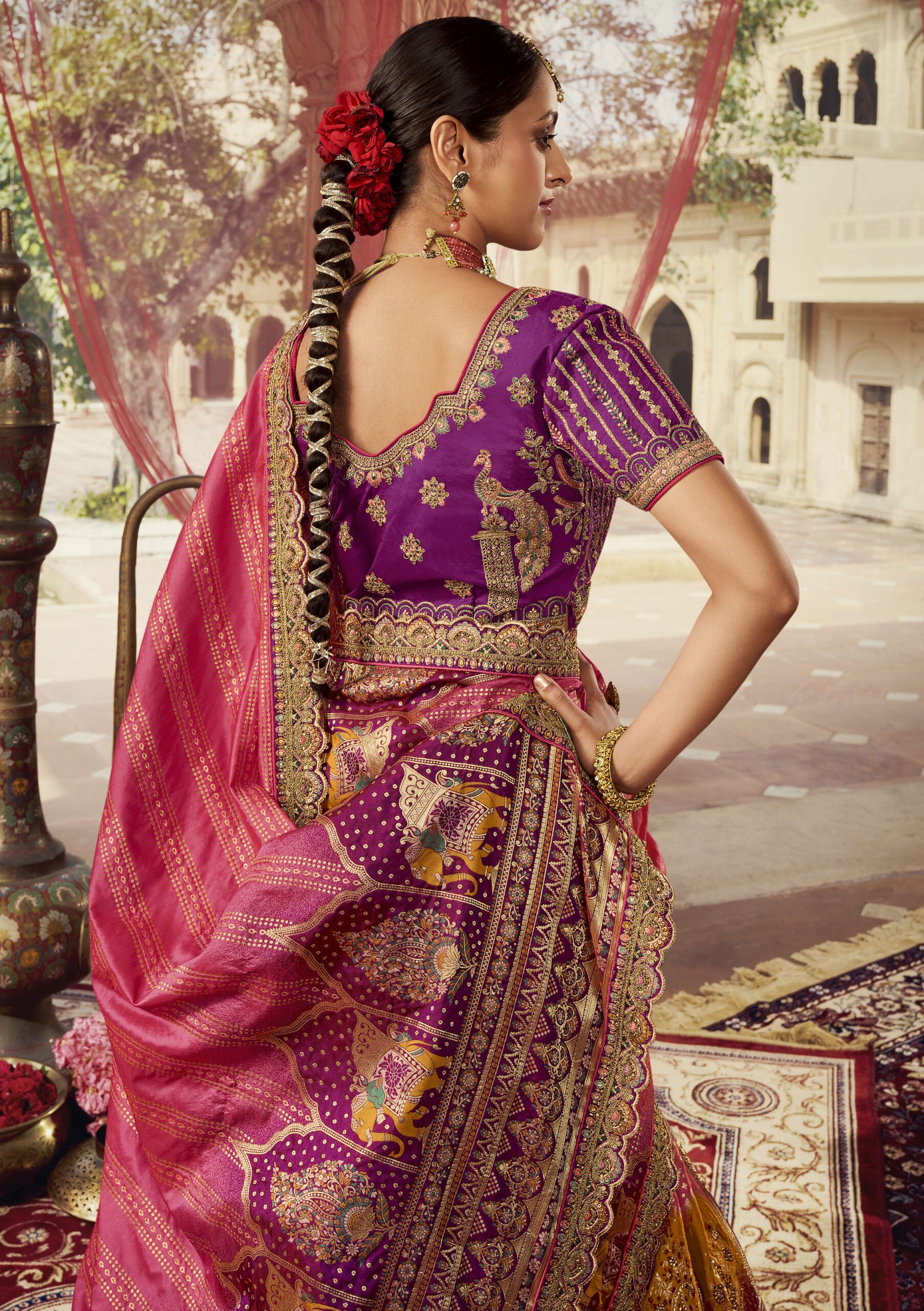 Varsha Rani Elegance Banarasi Silk Lehengha Choli