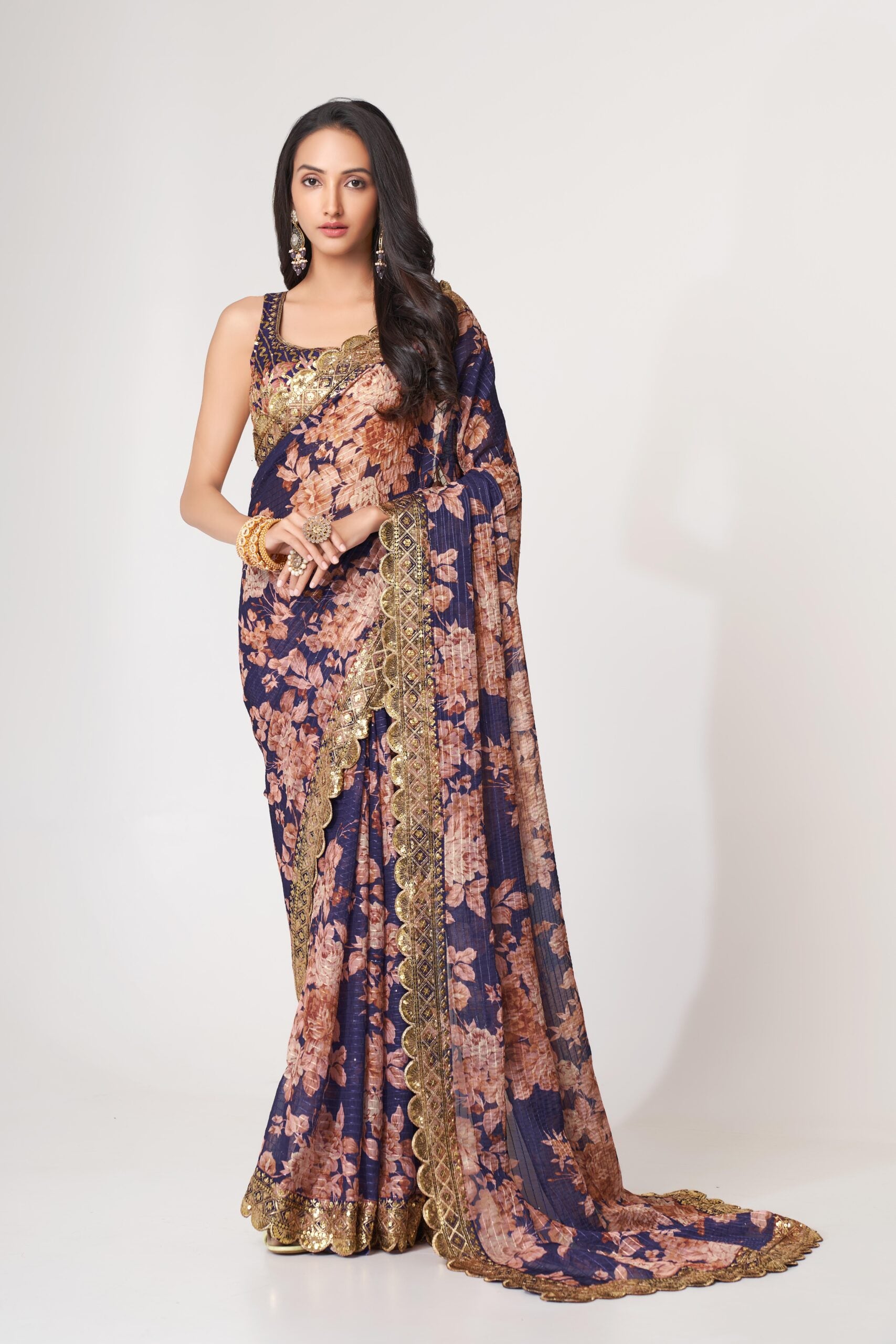 Grapevine Fantasy Digital Dream Saree