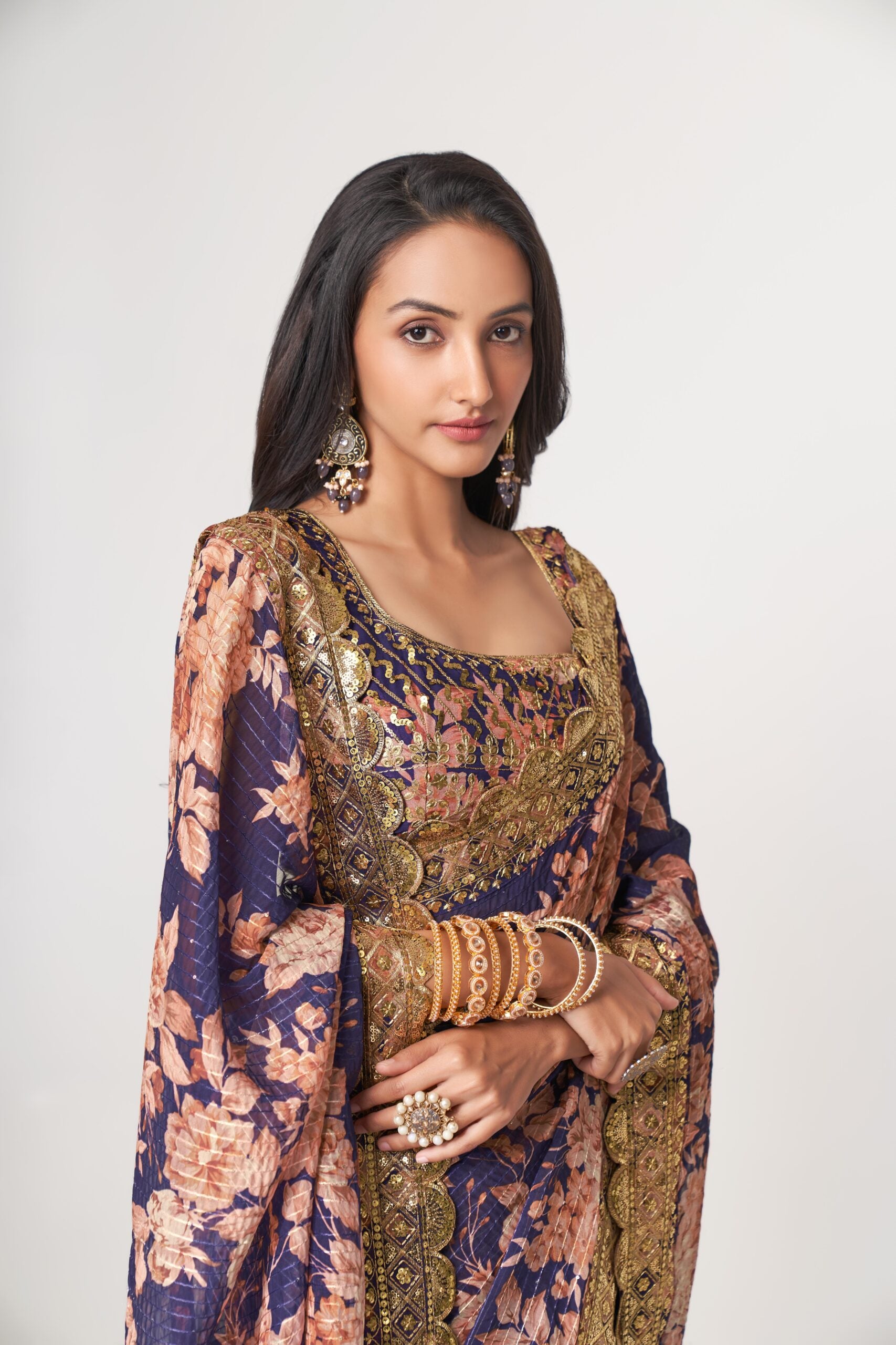 Grapevine Fantasy Digital Dream Saree