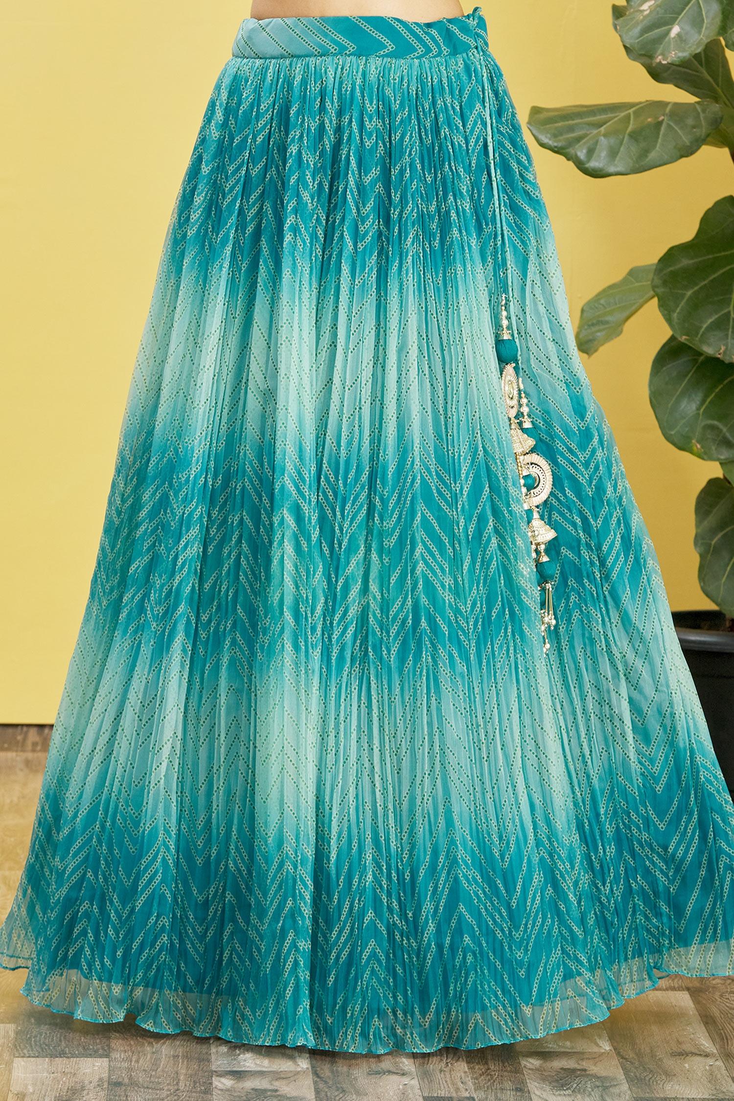 Vatsala Vismay Oreganza Mirror Craft Lehengha Choli