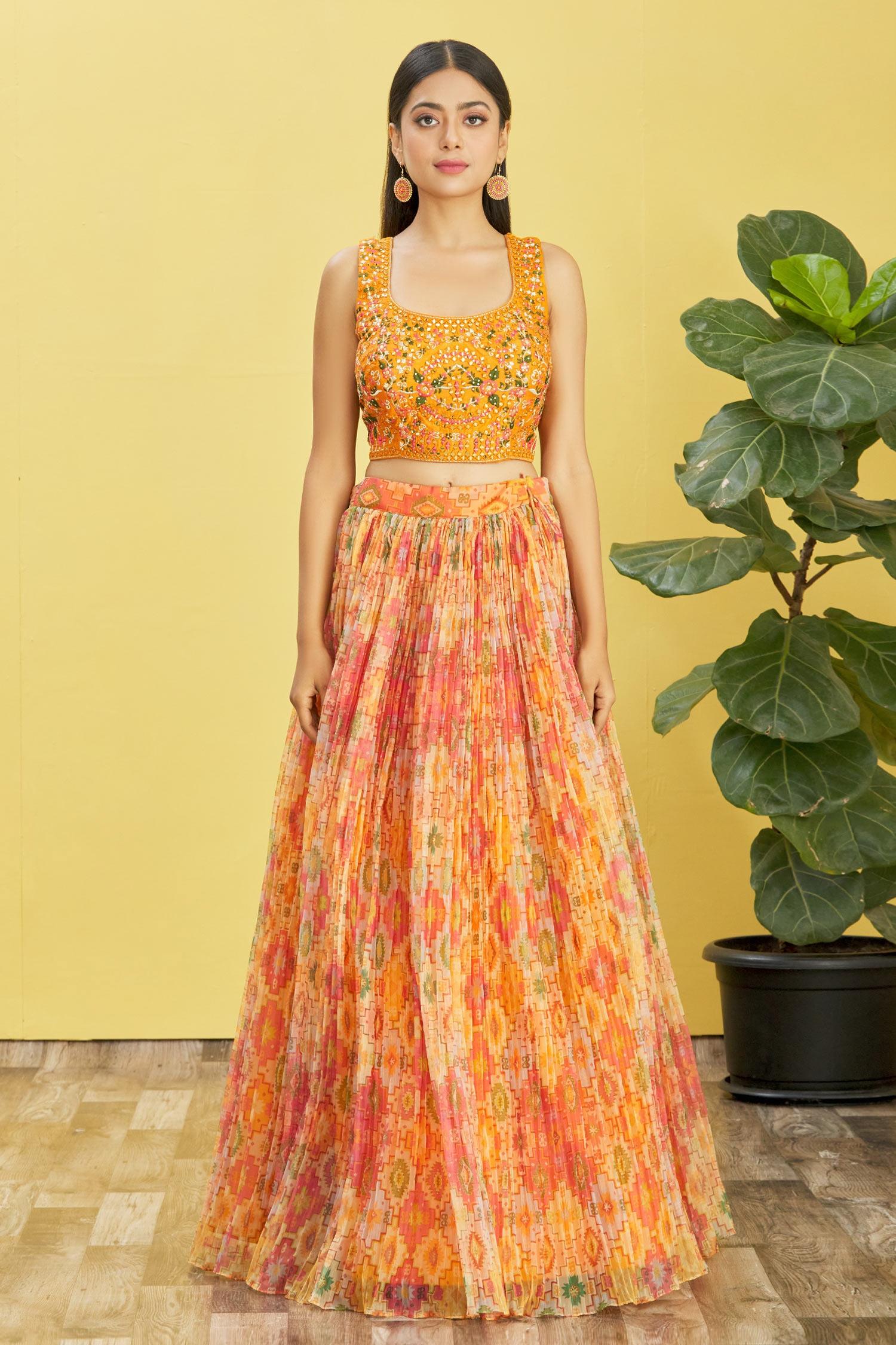 Prakriti Varnika Mirage Threaded Elegance Lehengha Choli