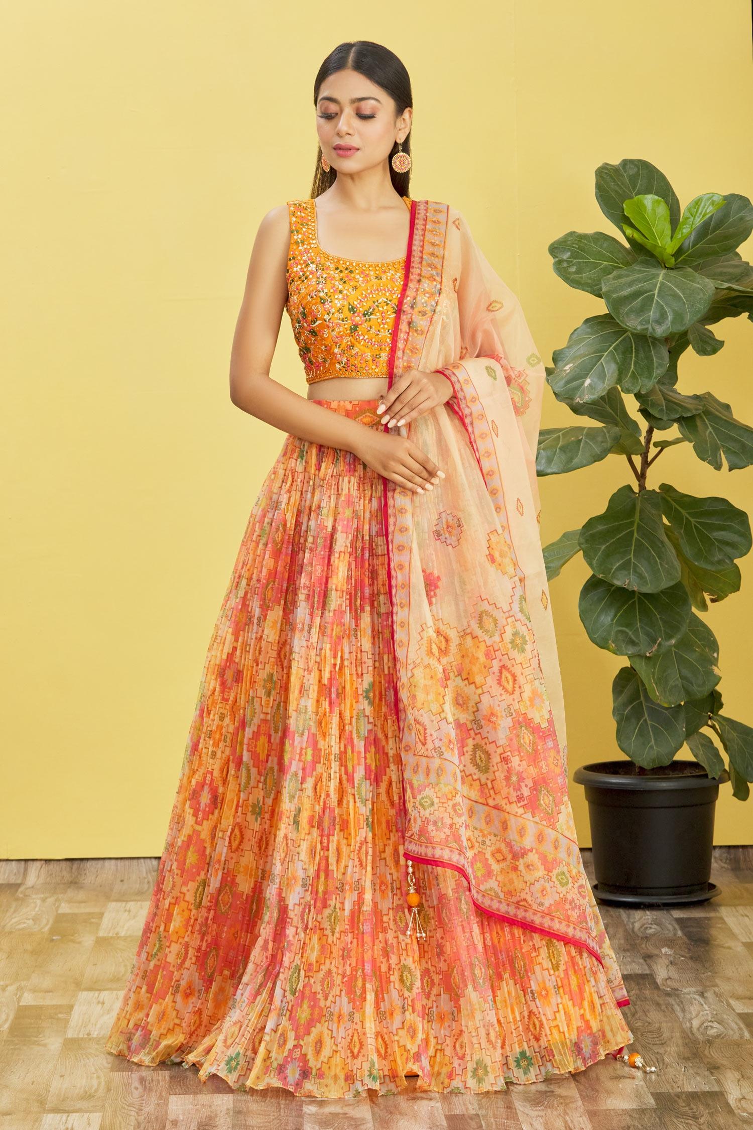 Prakriti Varnika Mirage Threaded Elegance Lehengha Choli