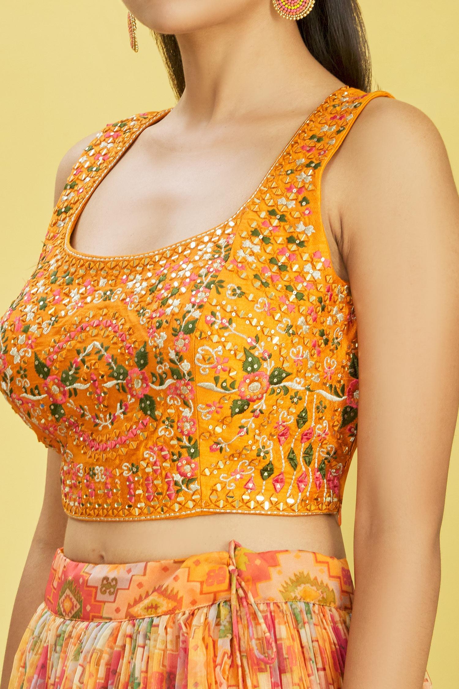 Prakriti Varnika Mirage Threaded Elegance Lehengha Choli
