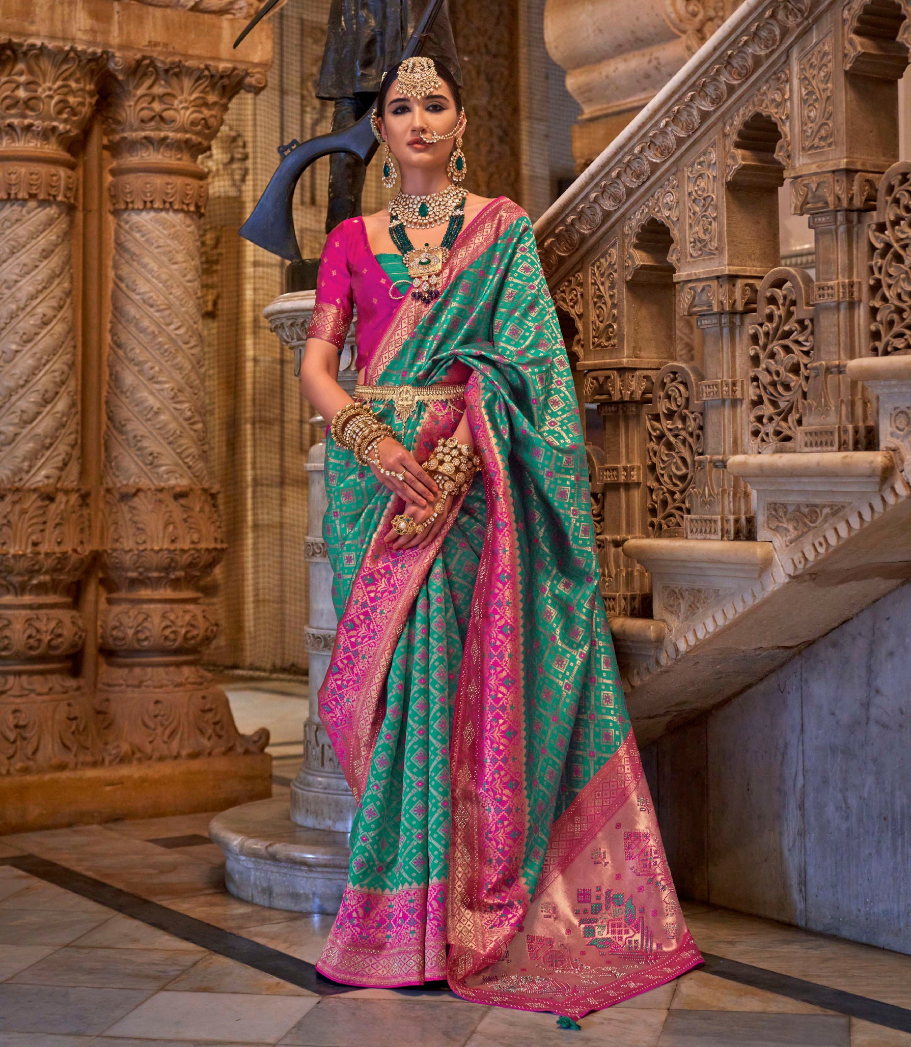 Samrat Shringar Banarasi Silk Saree