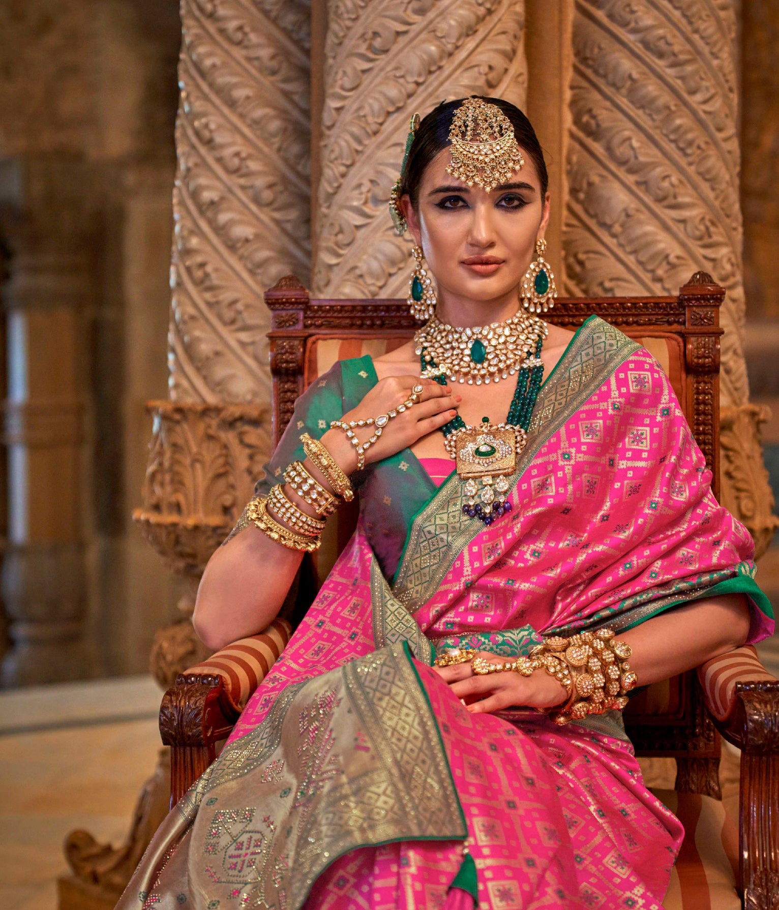 Maharani Mohotsav Banarasi Silk Saree