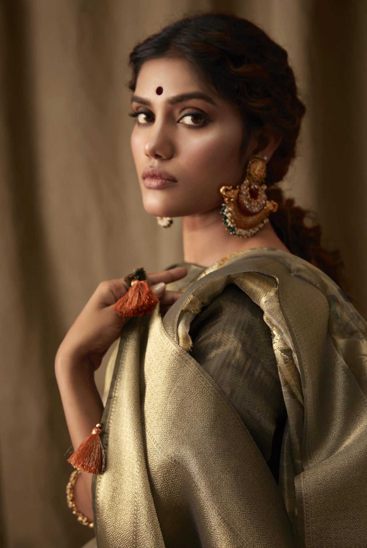 Utsarga Weave Border Silk Saree