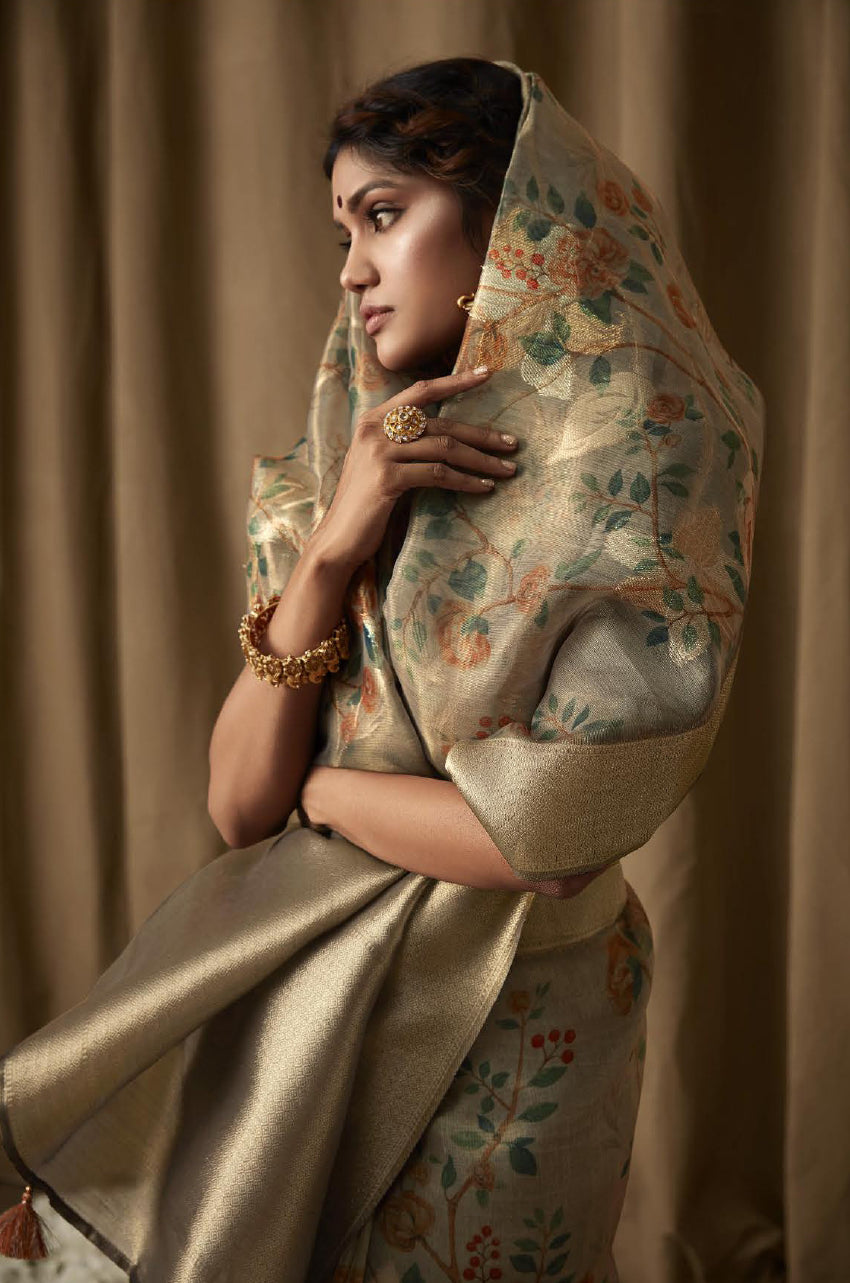 Utsarga Weave Border Silk Saree