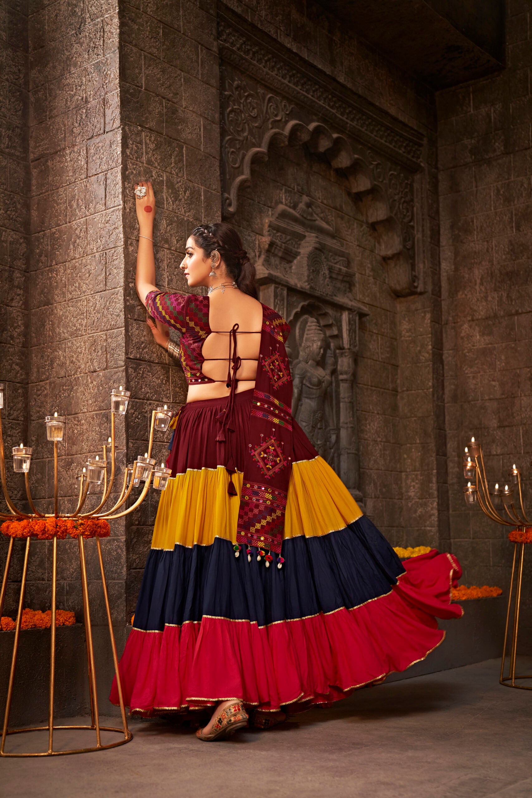 Rangili Rani Threaded Delight Lehenga Choli