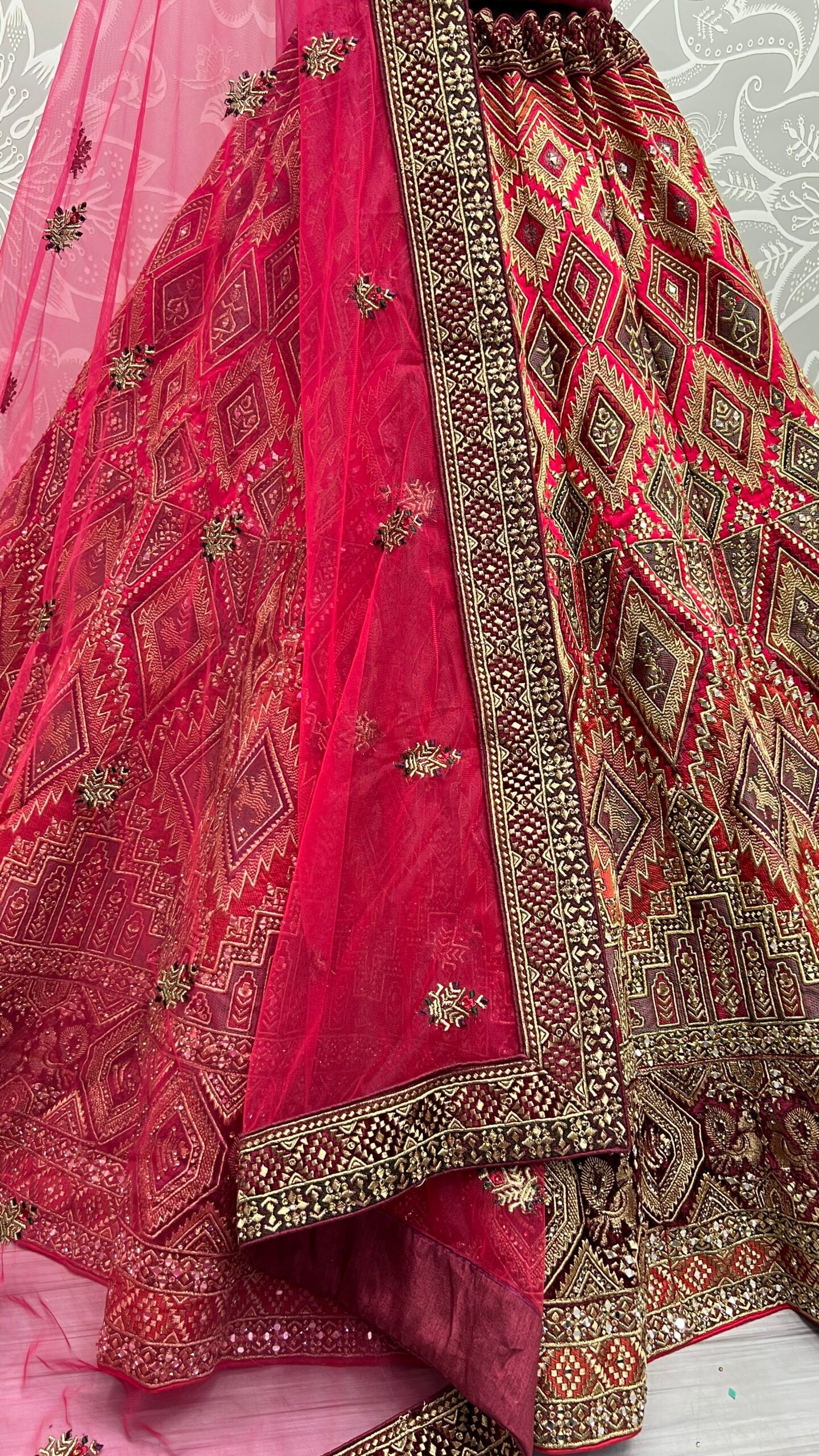 New Majestic Jeweltones Bridal Lehengha Choli