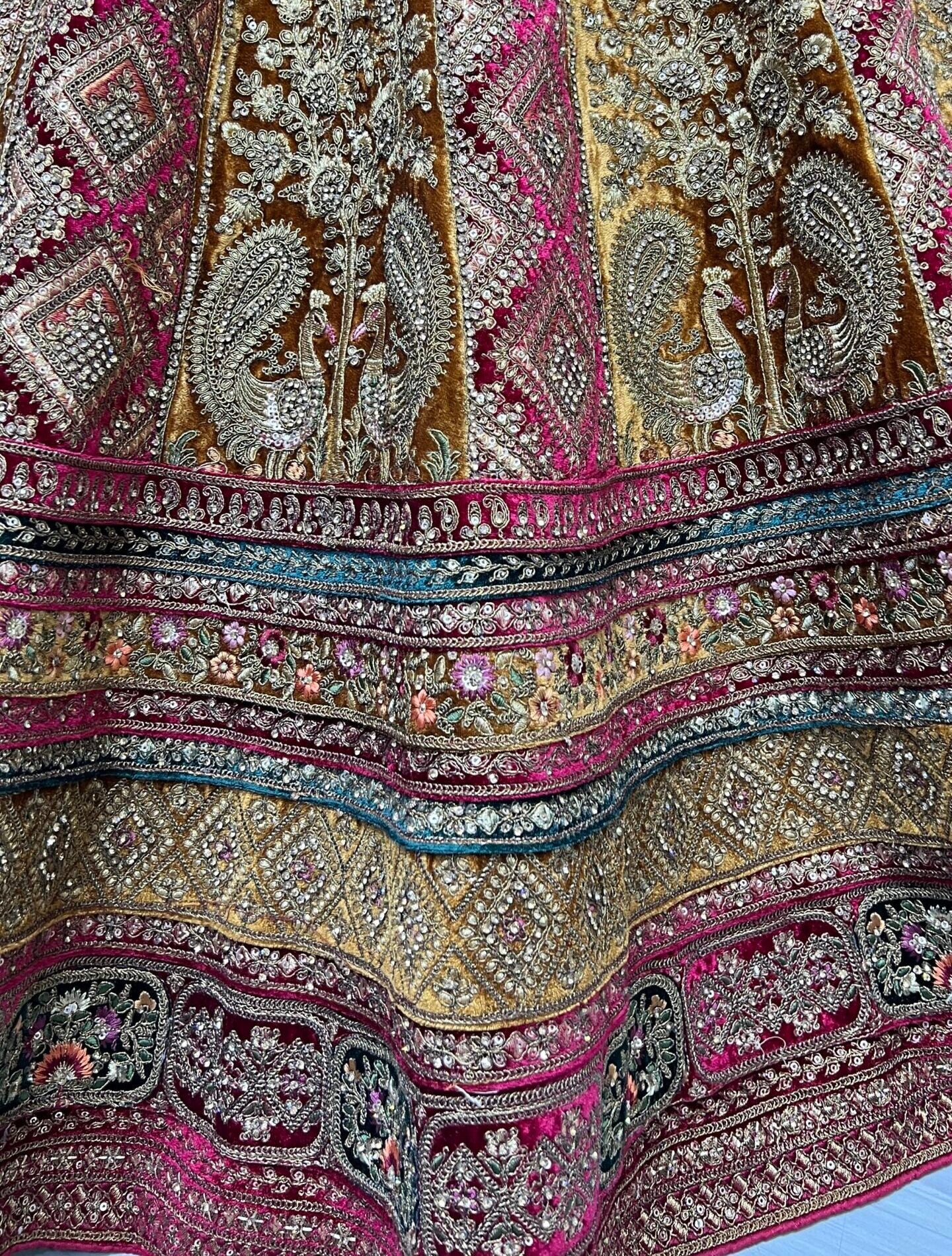 Ruby Rhapsody love passion and celebration Bridal Lehenga