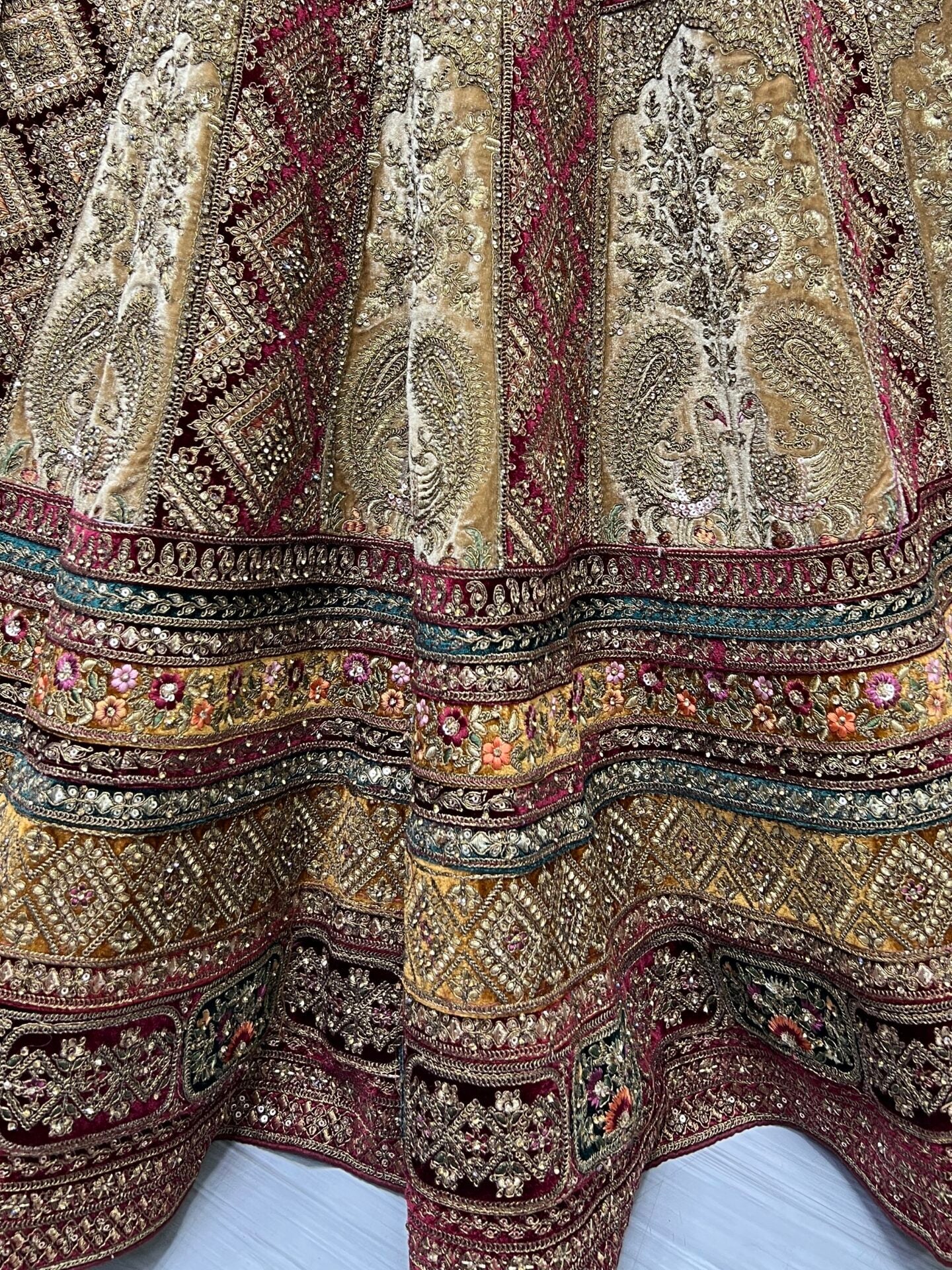 Golden Elegance Ensemble Bridal Lehengha Choli