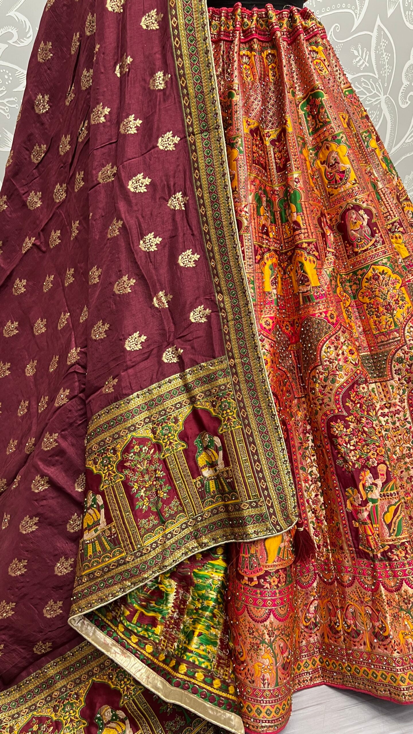 Manorama Saundarya Silk Weave Elegance Lehengha Choli