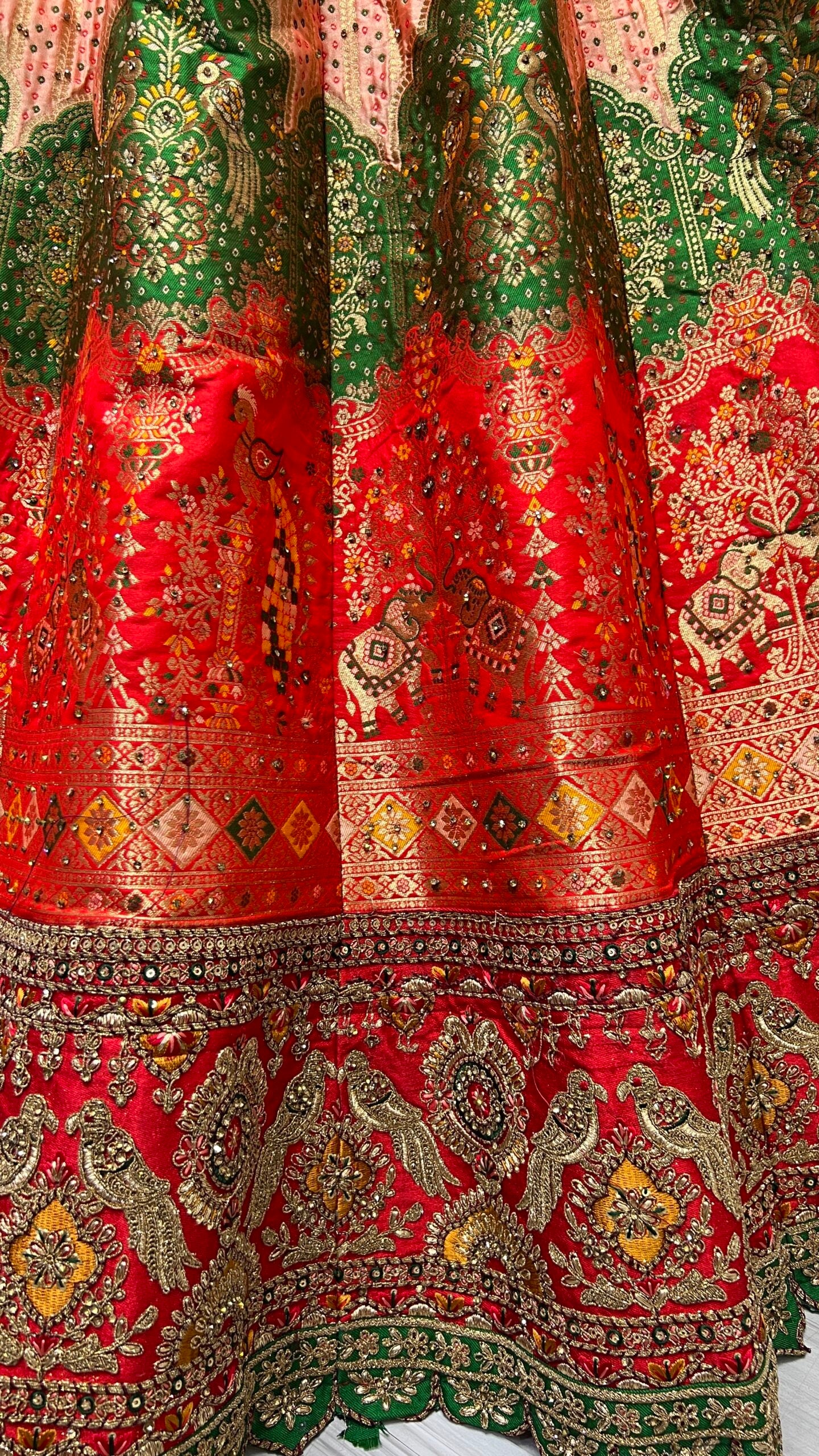 Ratna Kanchana Bridal Banarasi silk Lehengha Choli