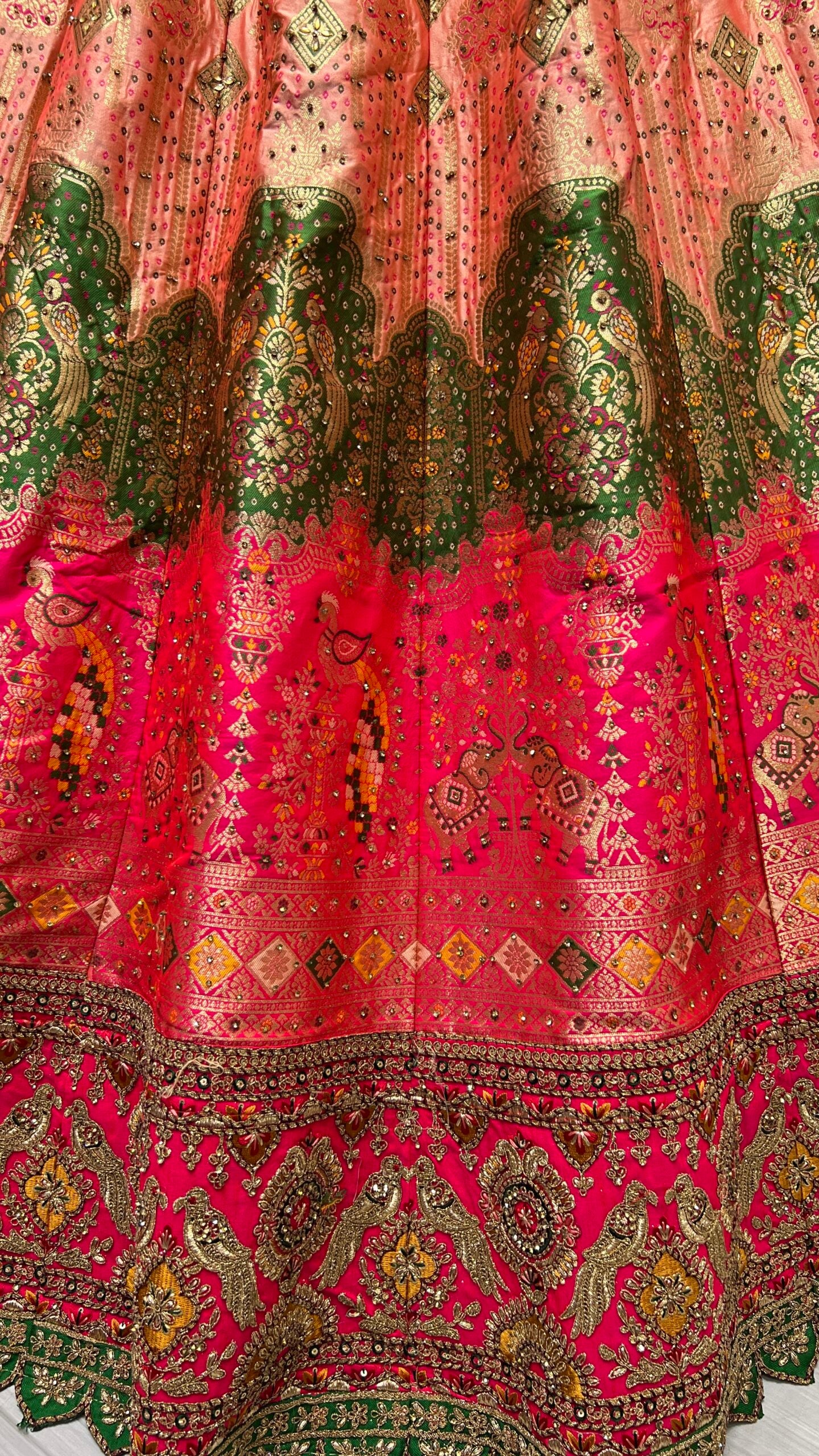 Ananda Alankara Banarasi Lehenga choli