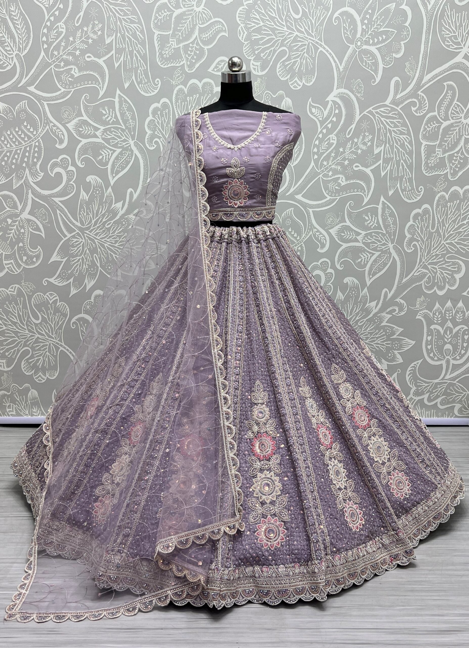 Lavender Majesty Affair Lehenga Choli