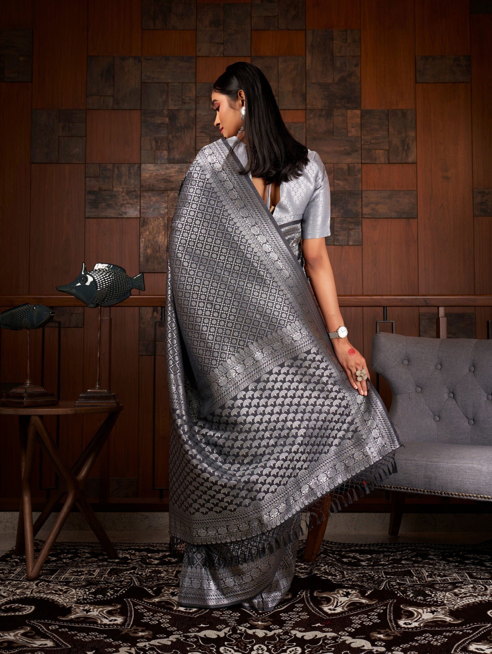 South Breeze Kanjivaram Silk Saree
