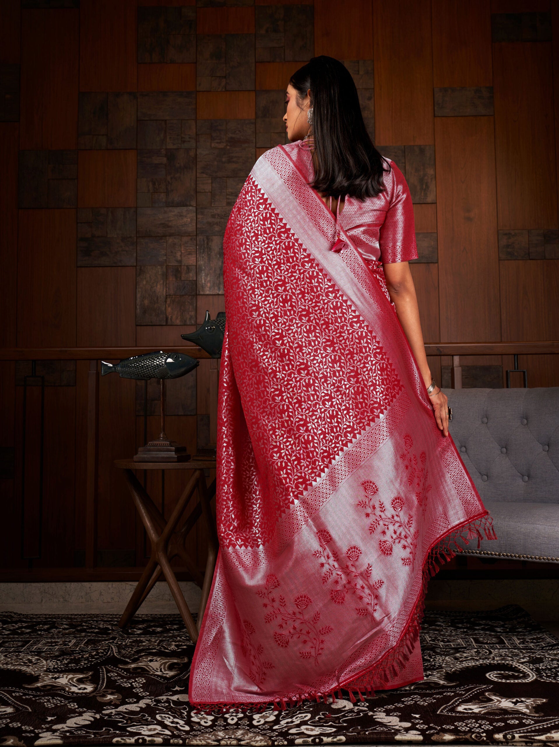 Coconut Grove Kanjivaram Silk Saree