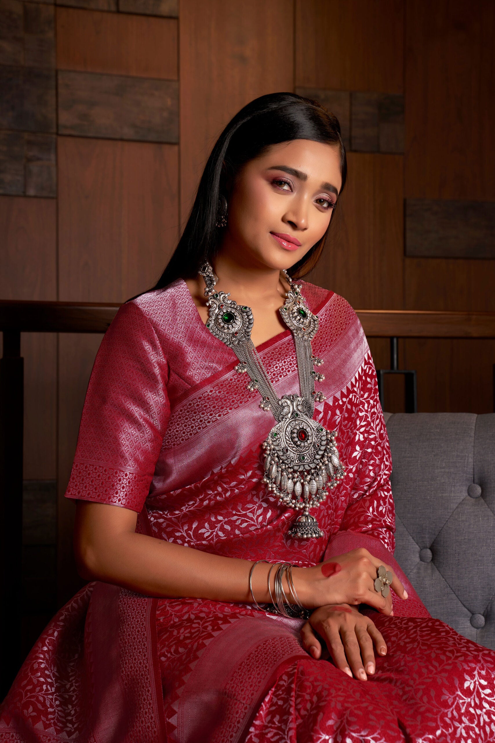 Coconut Grove Kanjivaram Silk Saree