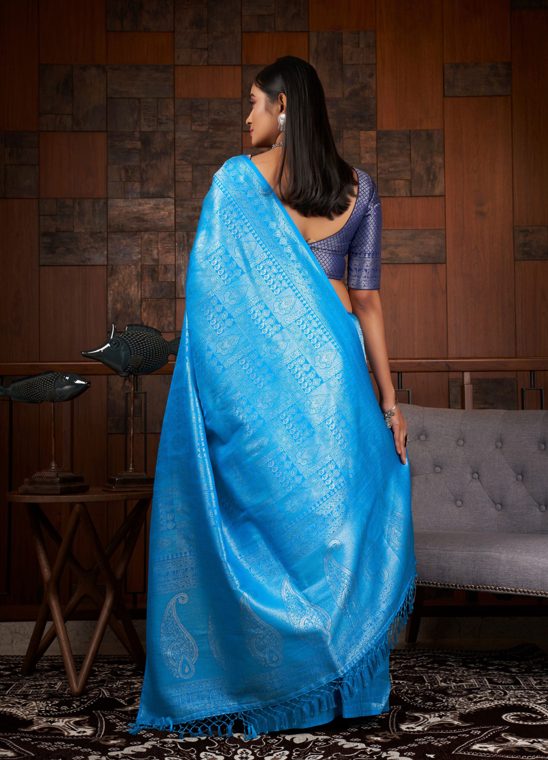 Dravidian Charisma Kanjivaram Silk Saree