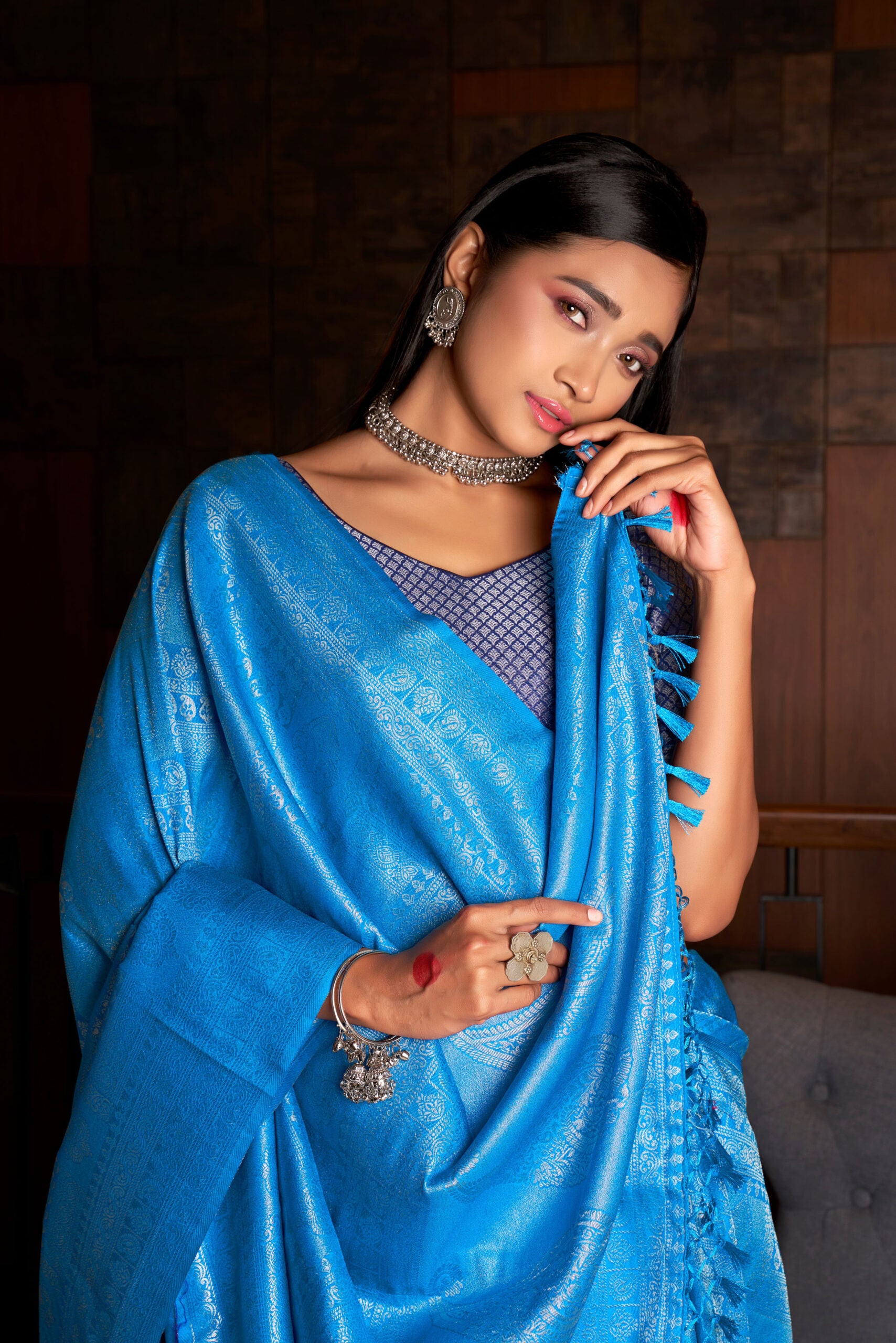 Dravidian Charisma Kanjivaram Silk Saree