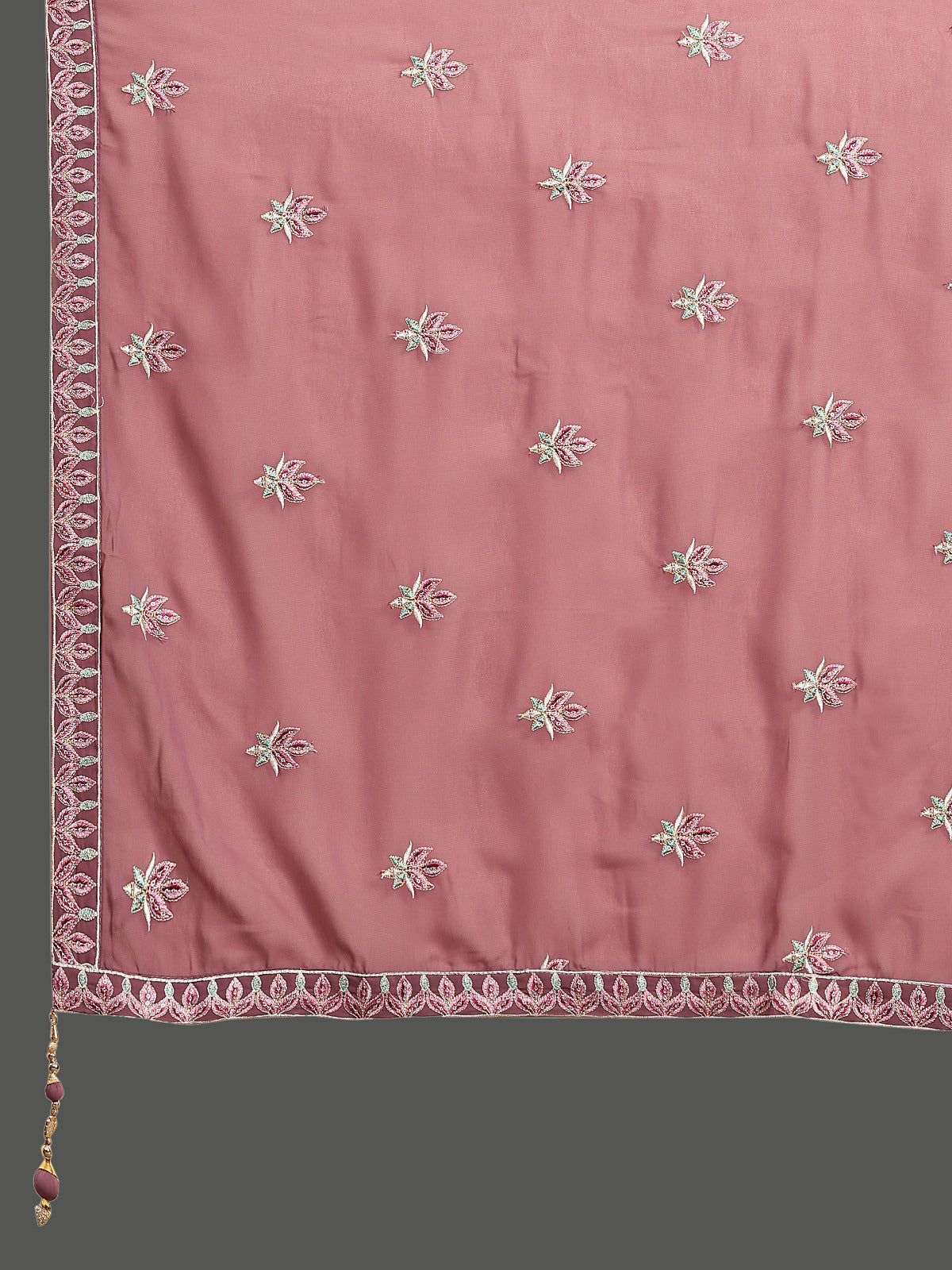 Moonlit Mauve Threadwork Treasure Lehenga Choli