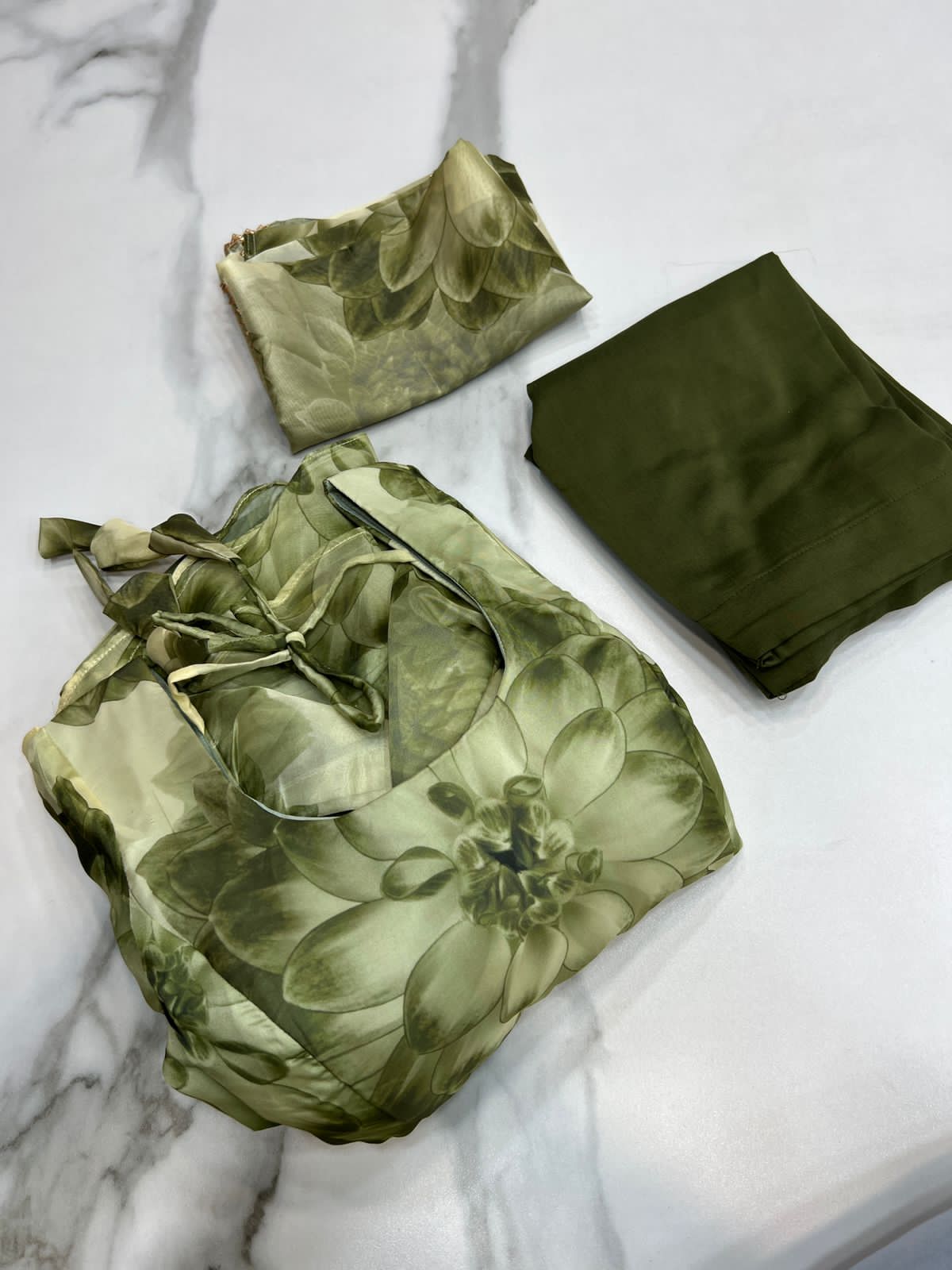 Mehndi Magic Floral 3D Anarkali